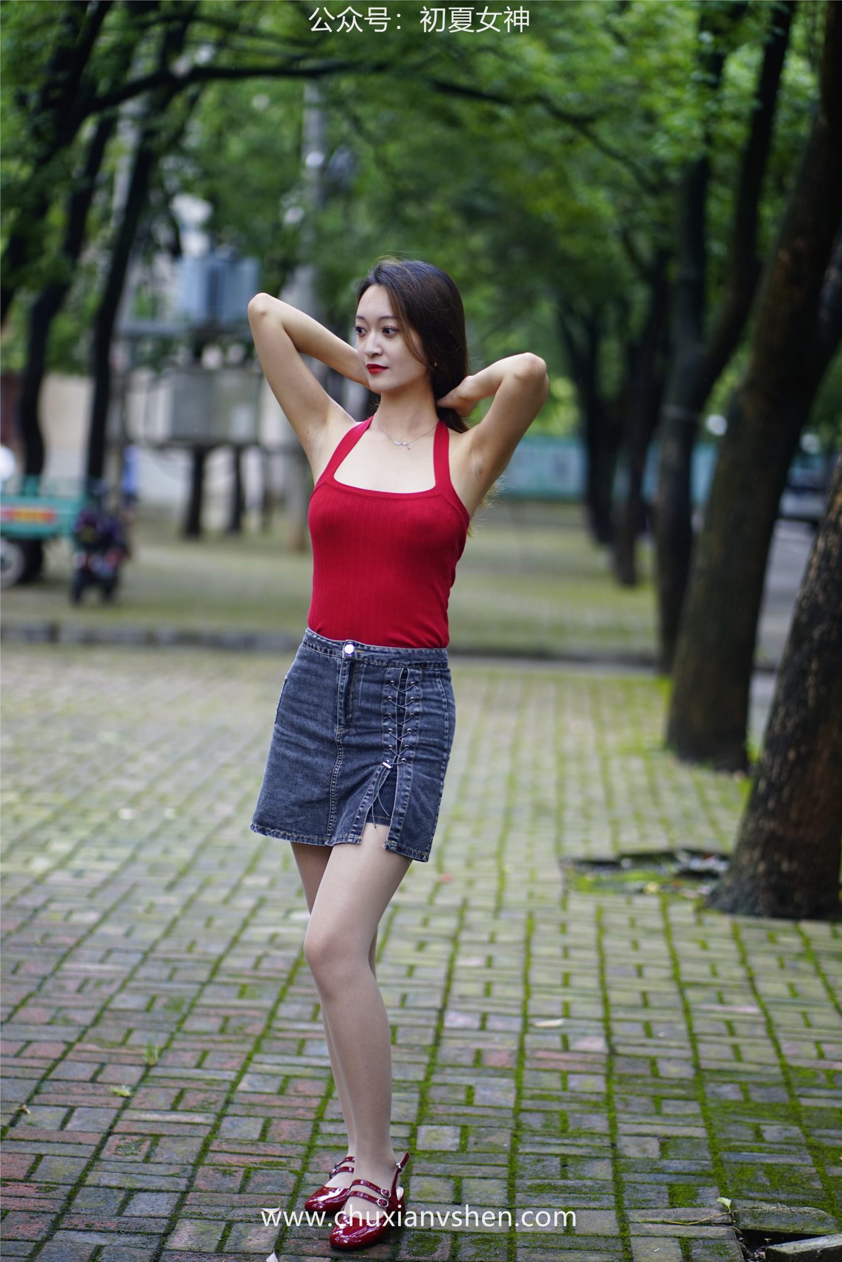 图片[68]-初夏女神 NO.058 依依 复古街头[130P] – 速更版-美库