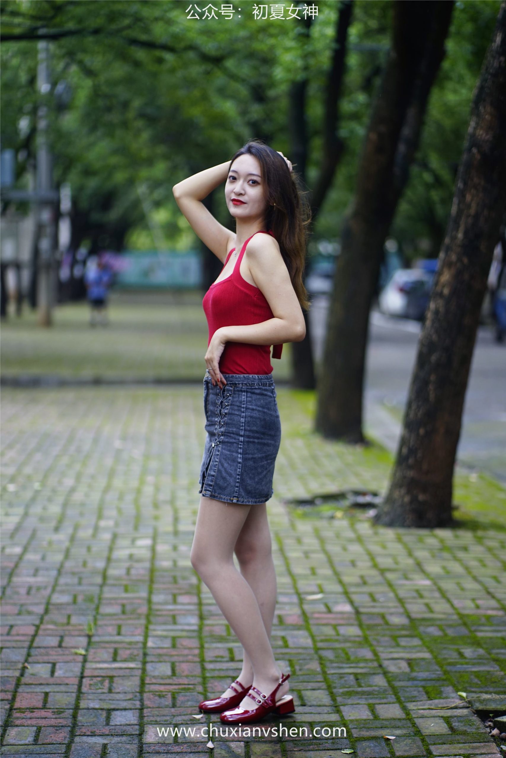 图片[73]-初夏女神 NO.058 依依 复古街头[130P] – 速更版-美库