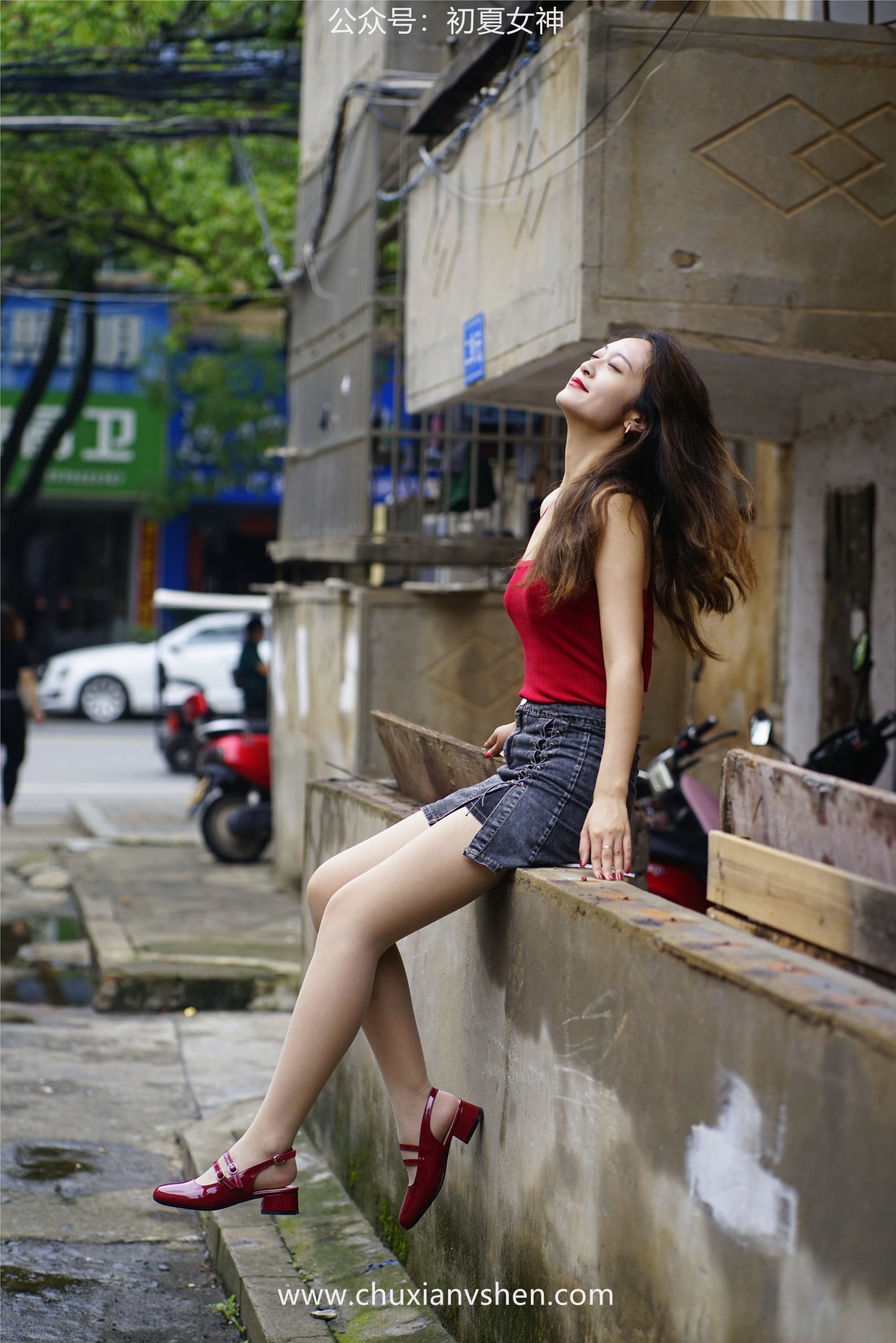 图片[87]-初夏女神 NO.058 依依 复古街头[130P] – 速更版-美库