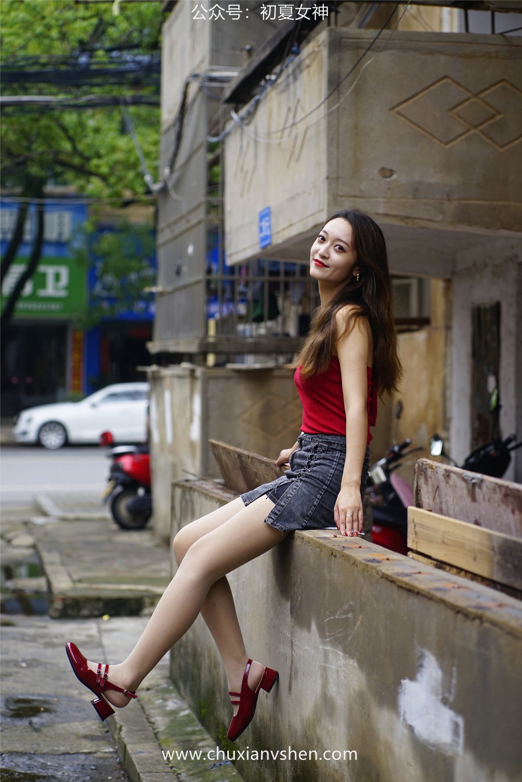 图片[88]-初夏女神 NO.058 依依 复古街头[130P] – 速更版-美库