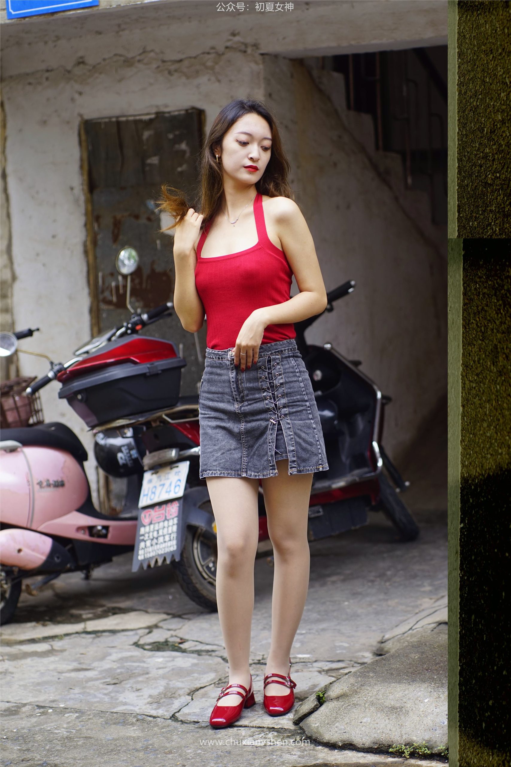 图片[91]-初夏女神 NO.058 依依 复古街头[130P] – 速更版-美库