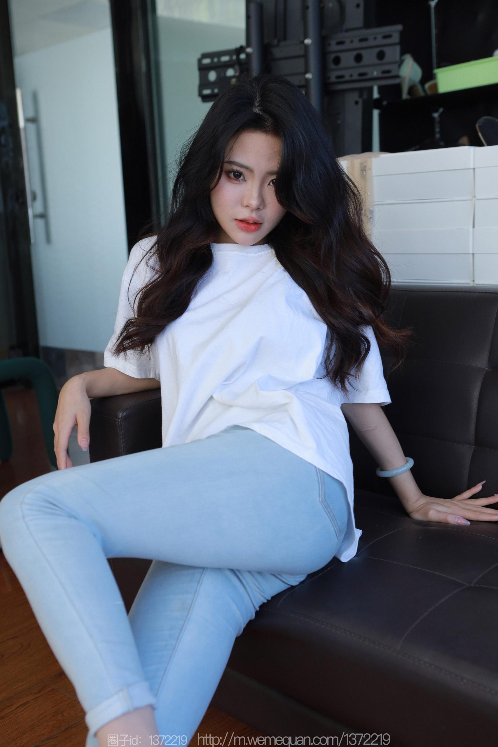 图片[80]-[IESS异思趣向] 2023.09.04 丝享家1524：兔兔《白T牛仔裤里丝》[87P] – 速更版-美库