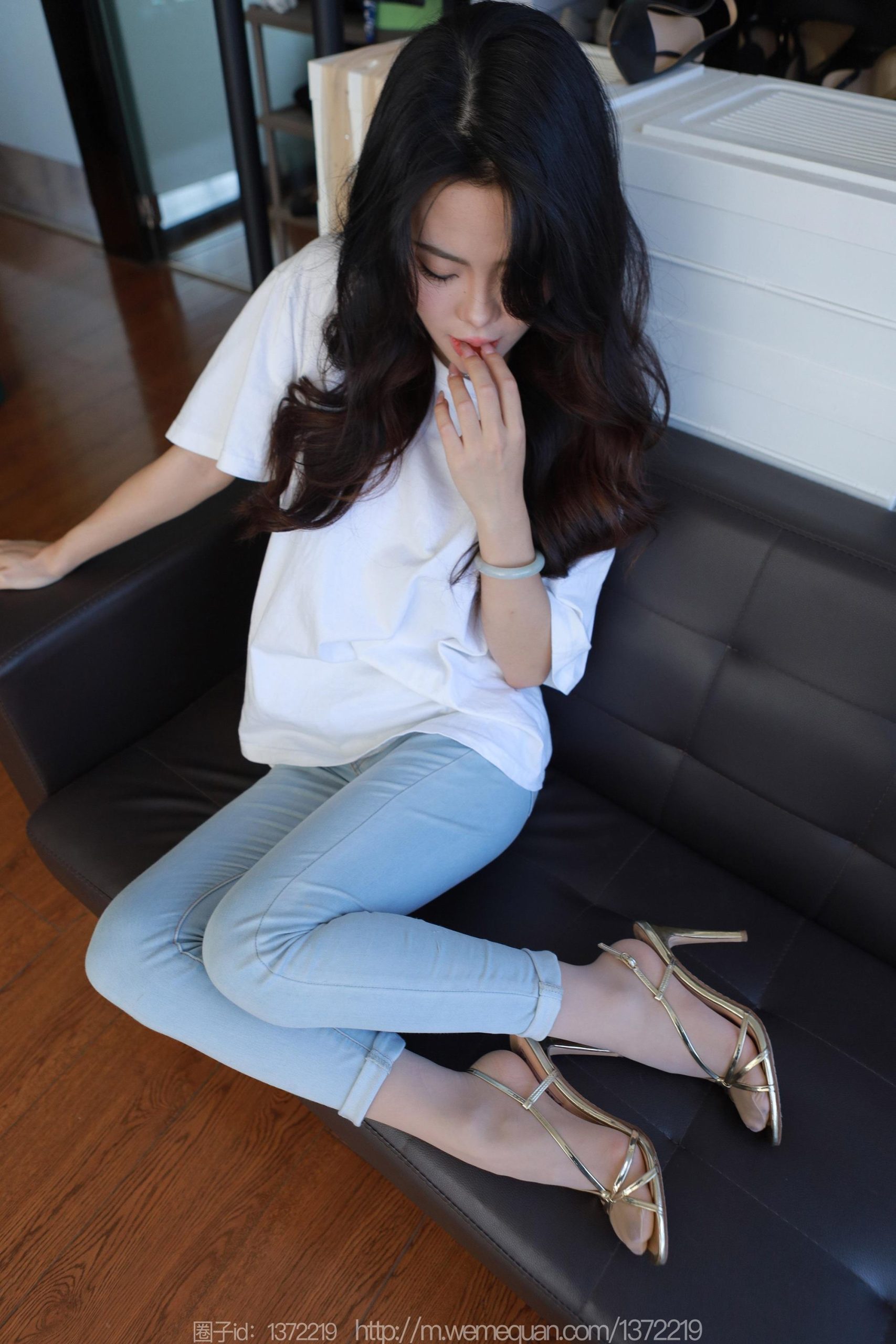 图片[82]-[IESS异思趣向] 2023.09.04 丝享家1524：兔兔《白T牛仔裤里丝》[87P] – 速更版-美库