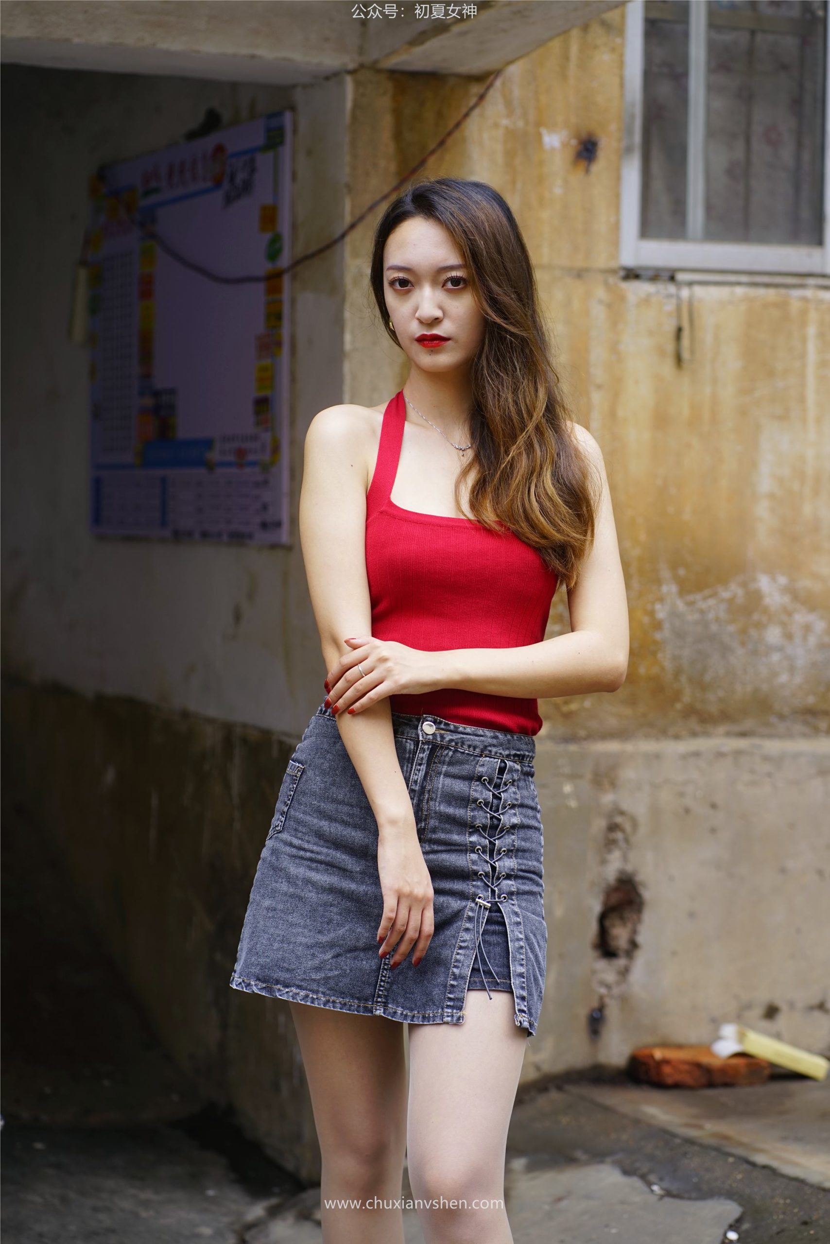 图片[102]-初夏女神 NO.058 依依 复古街头[130P] – 速更版-美库