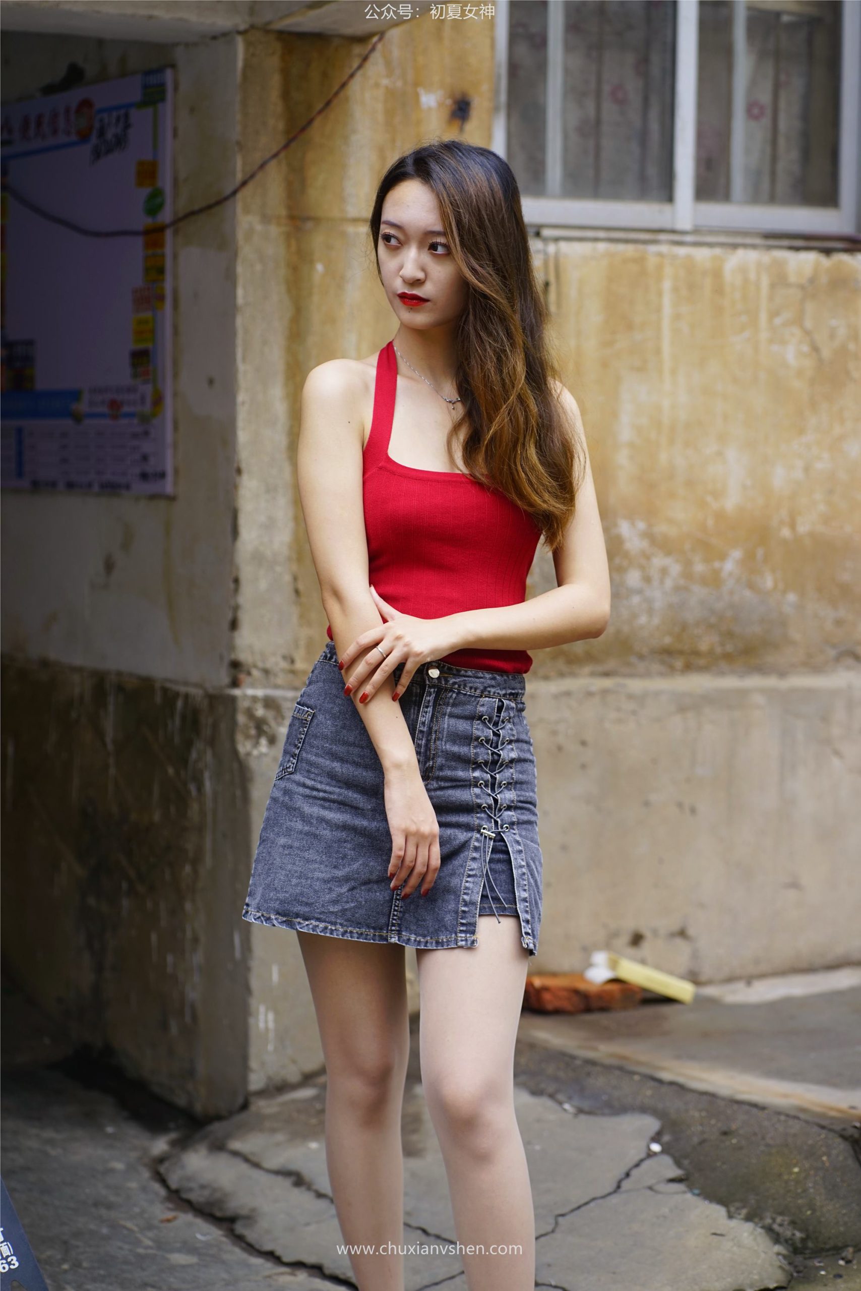 图片[103]-初夏女神 NO.058 依依 复古街头[130P] – 速更版-美库