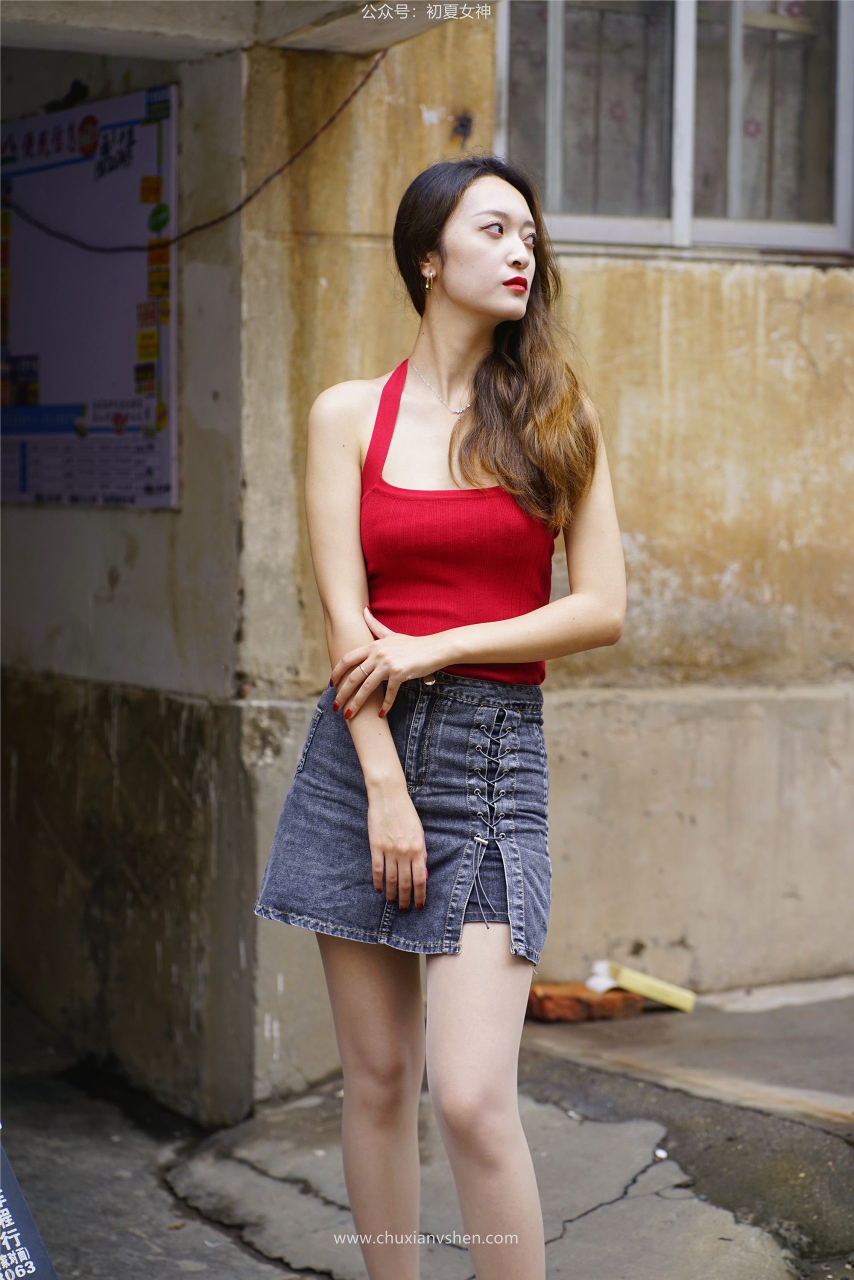 图片[104]-初夏女神 NO.058 依依 复古街头[130P] – 速更版-美库