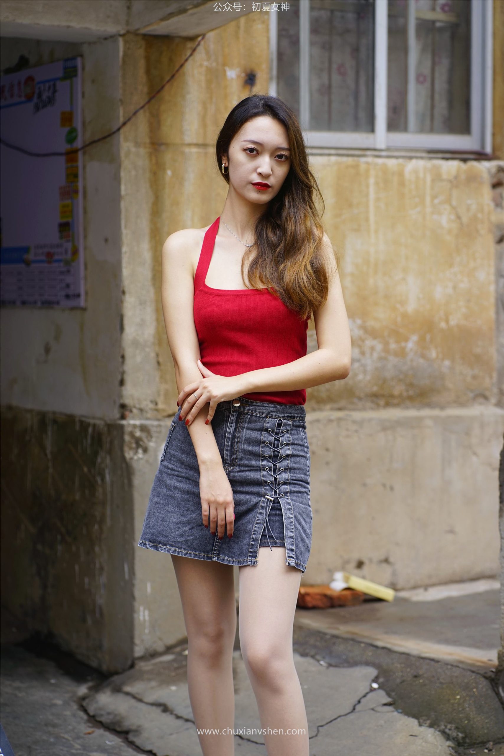 图片[105]-初夏女神 NO.058 依依 复古街头[130P] – 速更版-美库