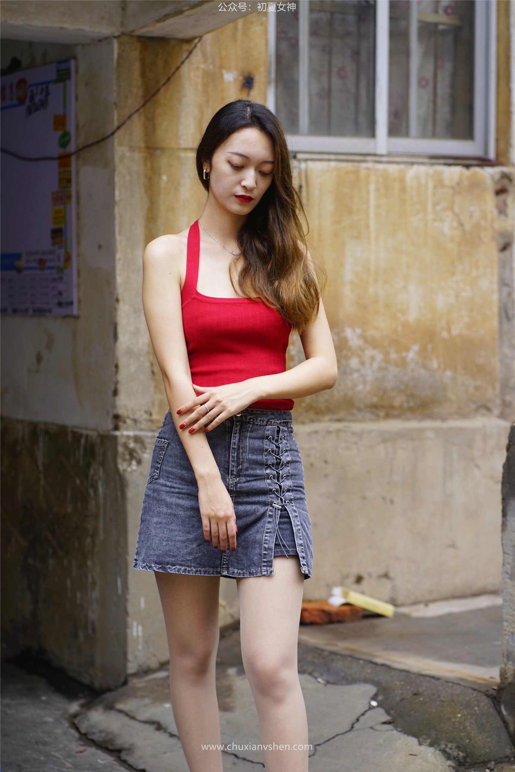 图片[106]-初夏女神 NO.058 依依 复古街头[130P] – 速更版-美库