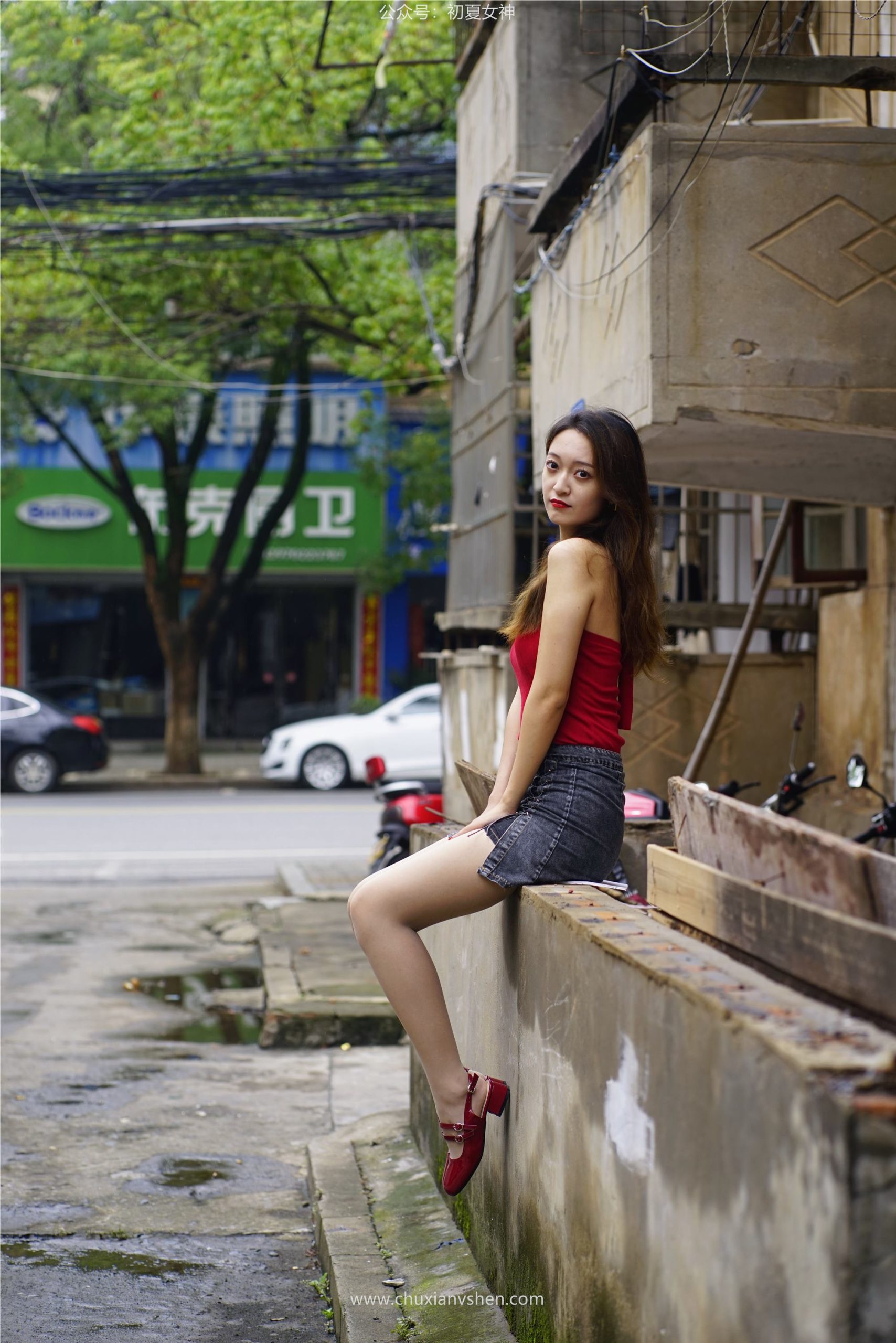 图片[107]-初夏女神 NO.058 依依 复古街头[130P] – 速更版-美库