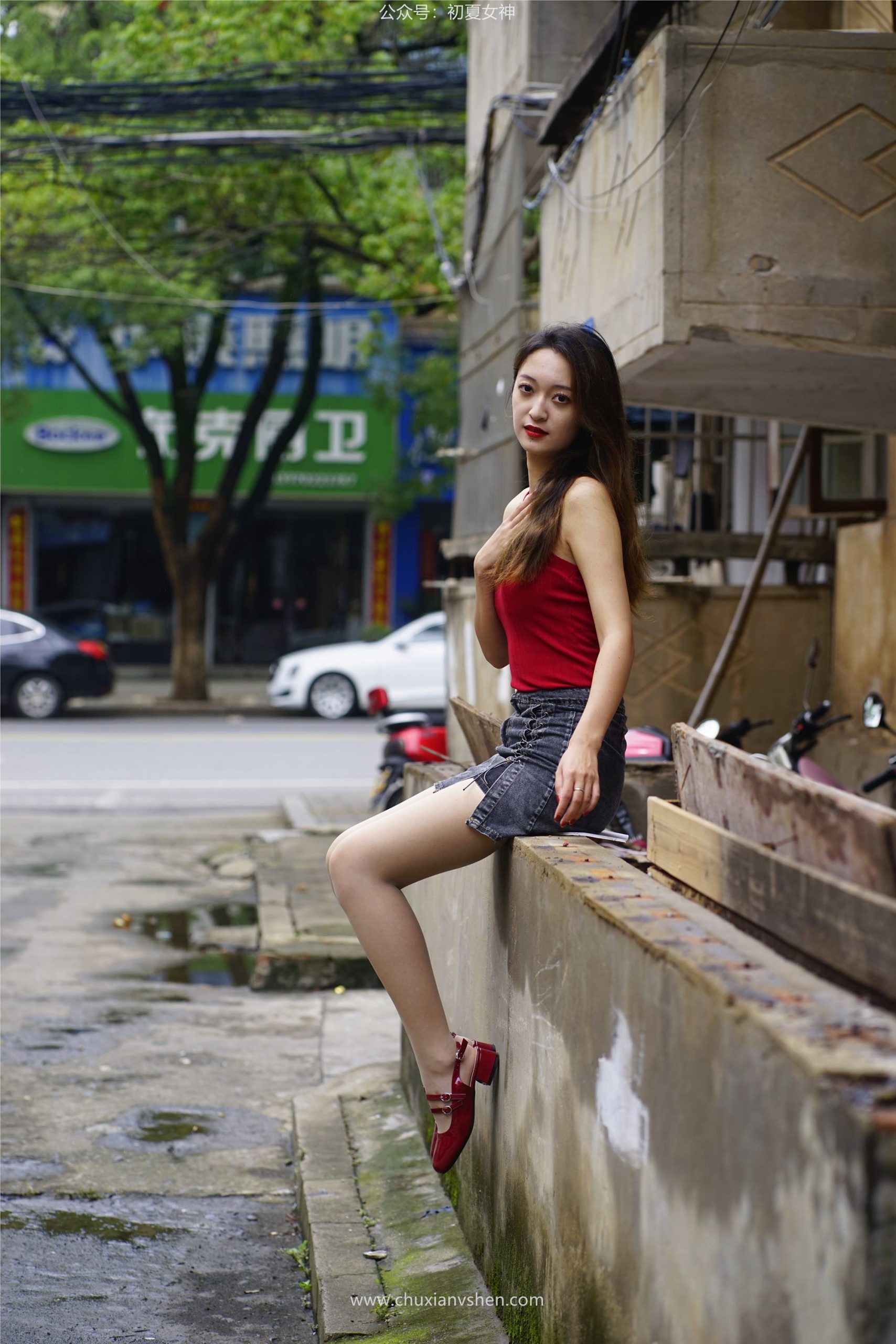 图片[108]-初夏女神 NO.058 依依 复古街头[130P] – 速更版-美库