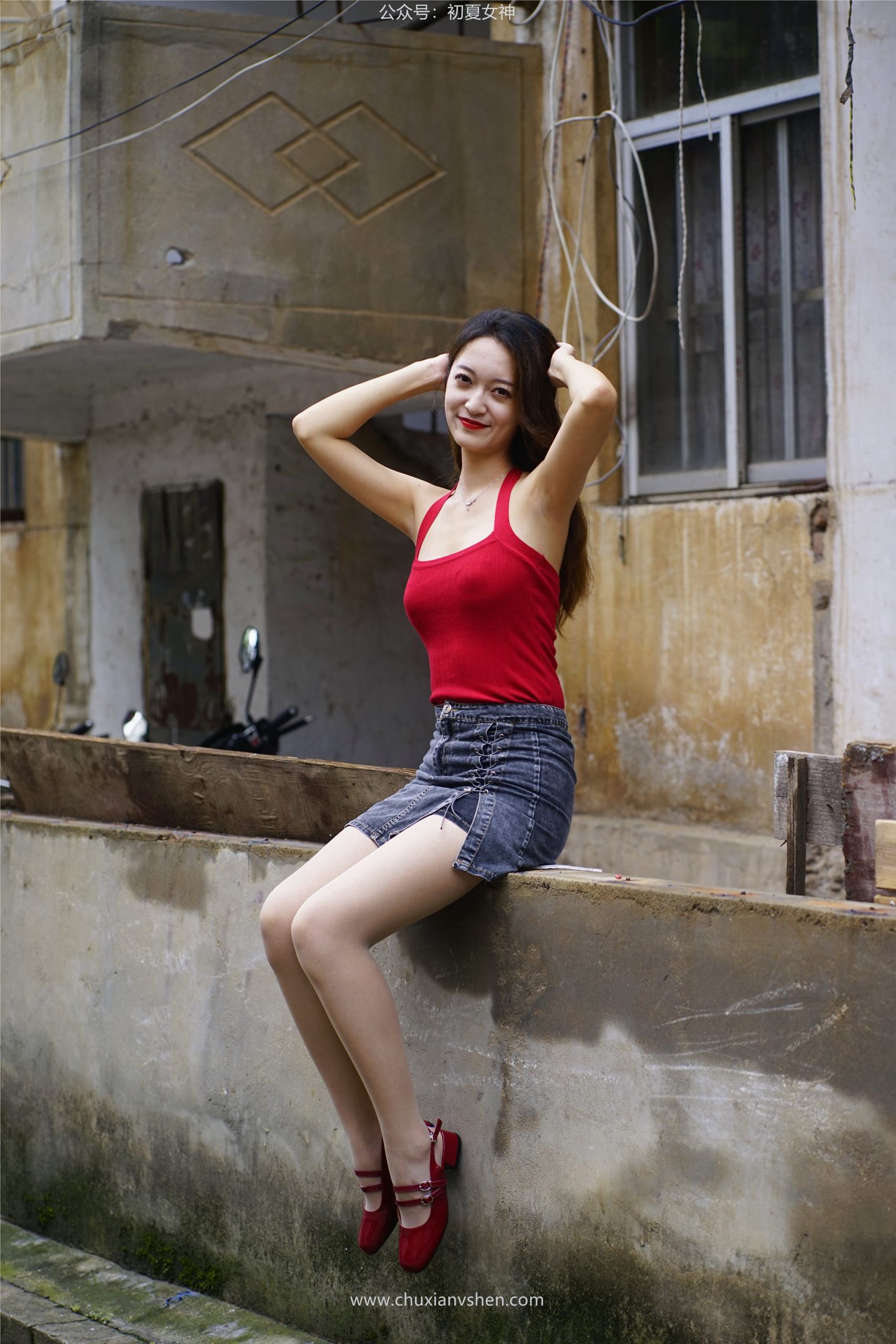 图片[113]-初夏女神 NO.058 依依 复古街头[130P] – 速更版-美库