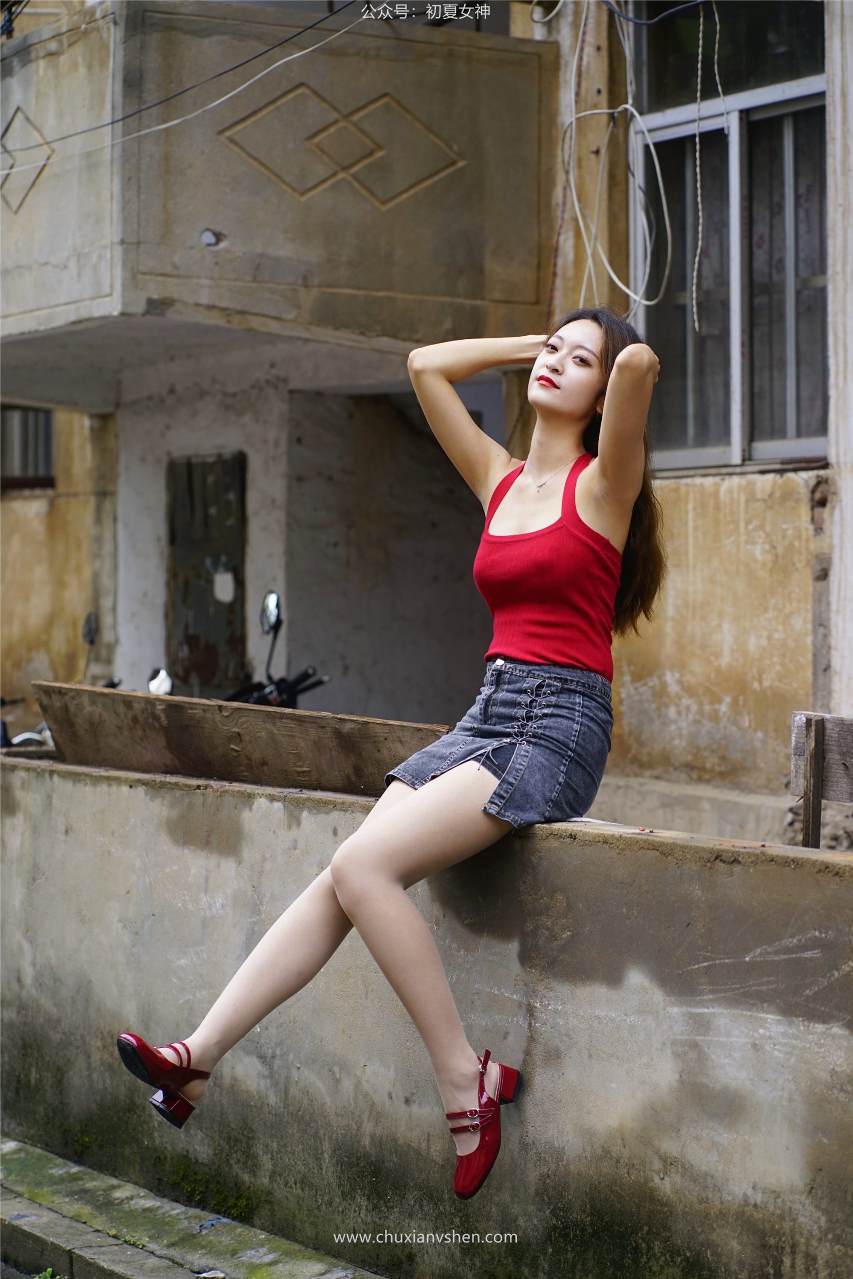 图片[115]-初夏女神 NO.058 依依 复古街头[130P] – 速更版-美库