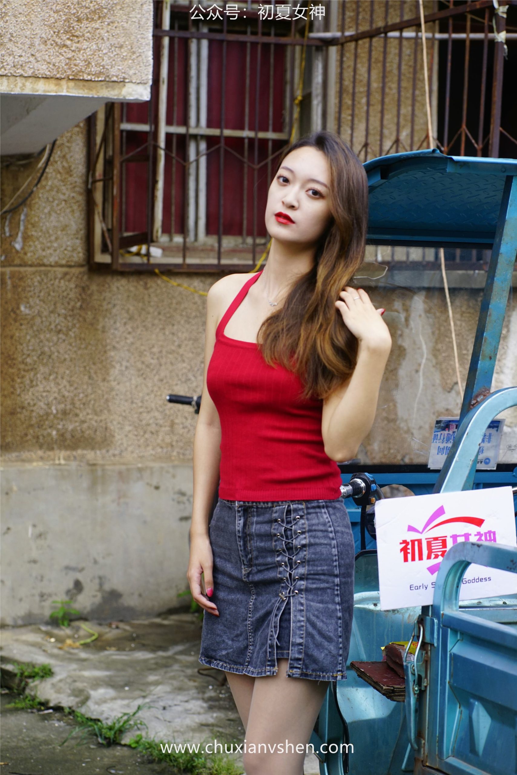 图片[130]-初夏女神 NO.058 依依 复古街头[130P] – 速更版-美库