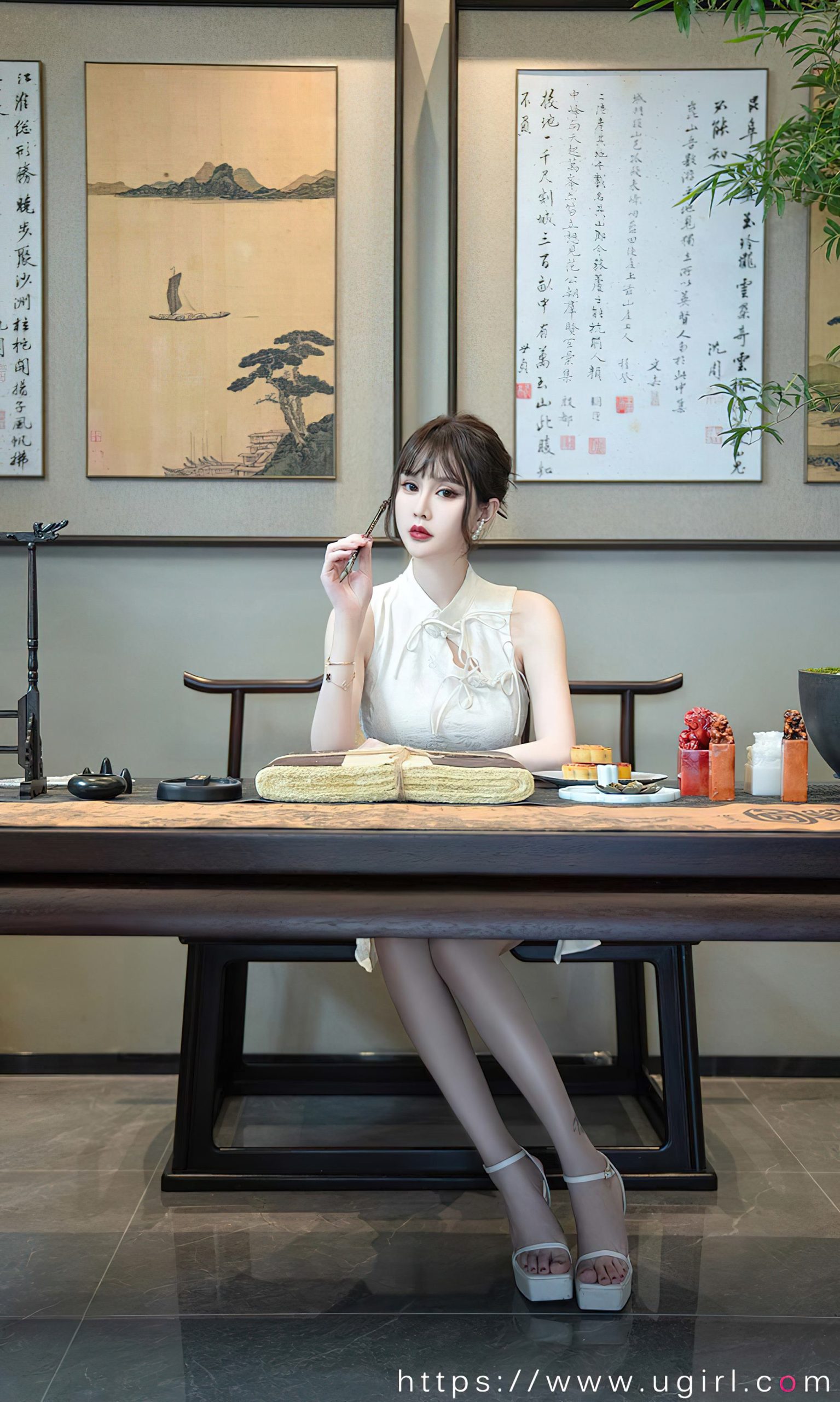 图片[17]-[爱尤物]2023 NO.2674 节日主题 青树[35P] – 速更版-美库