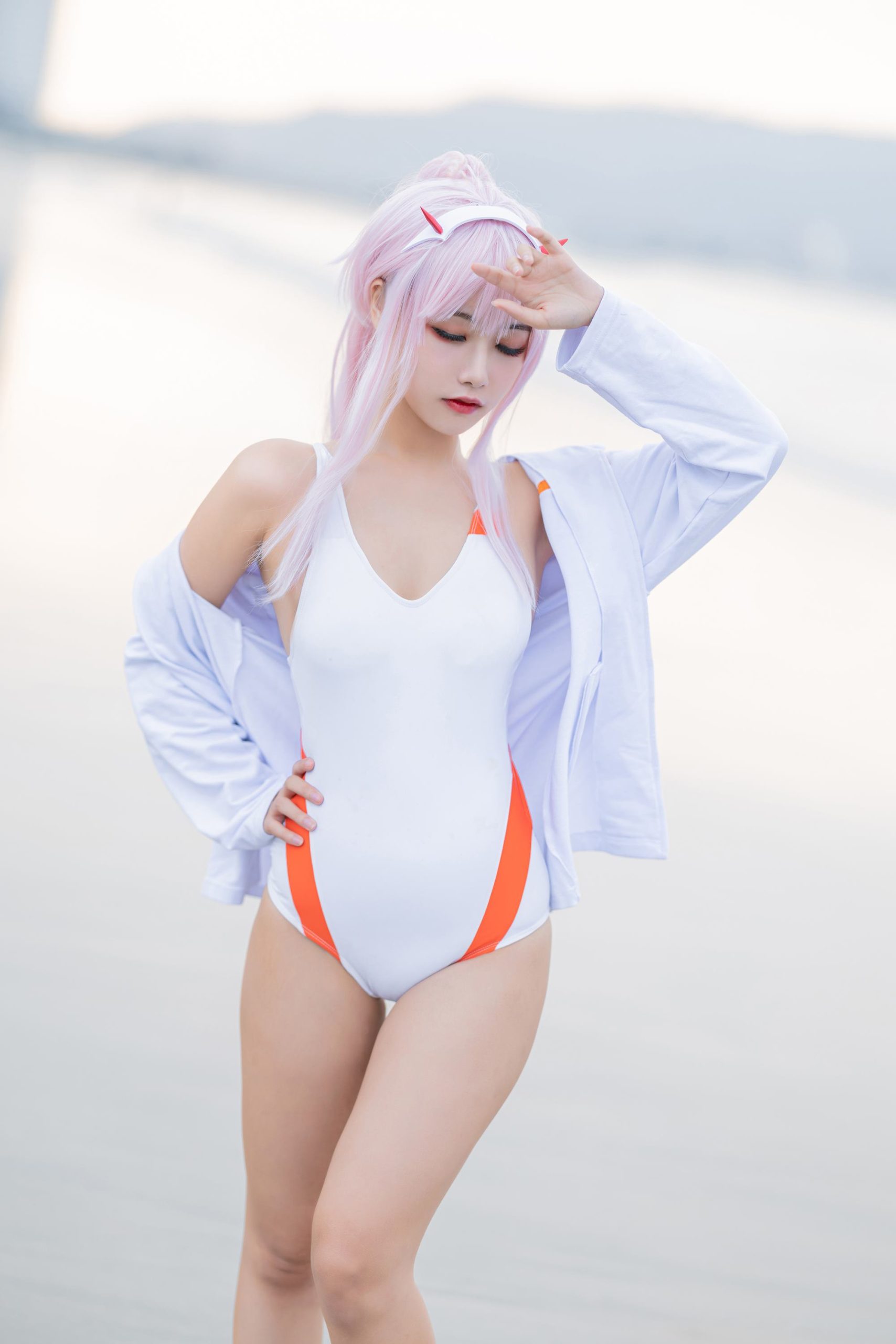 图片[12]-Momoko葵葵 – DARLING in the FRANXX 泳装[20P] – 速更版-美库