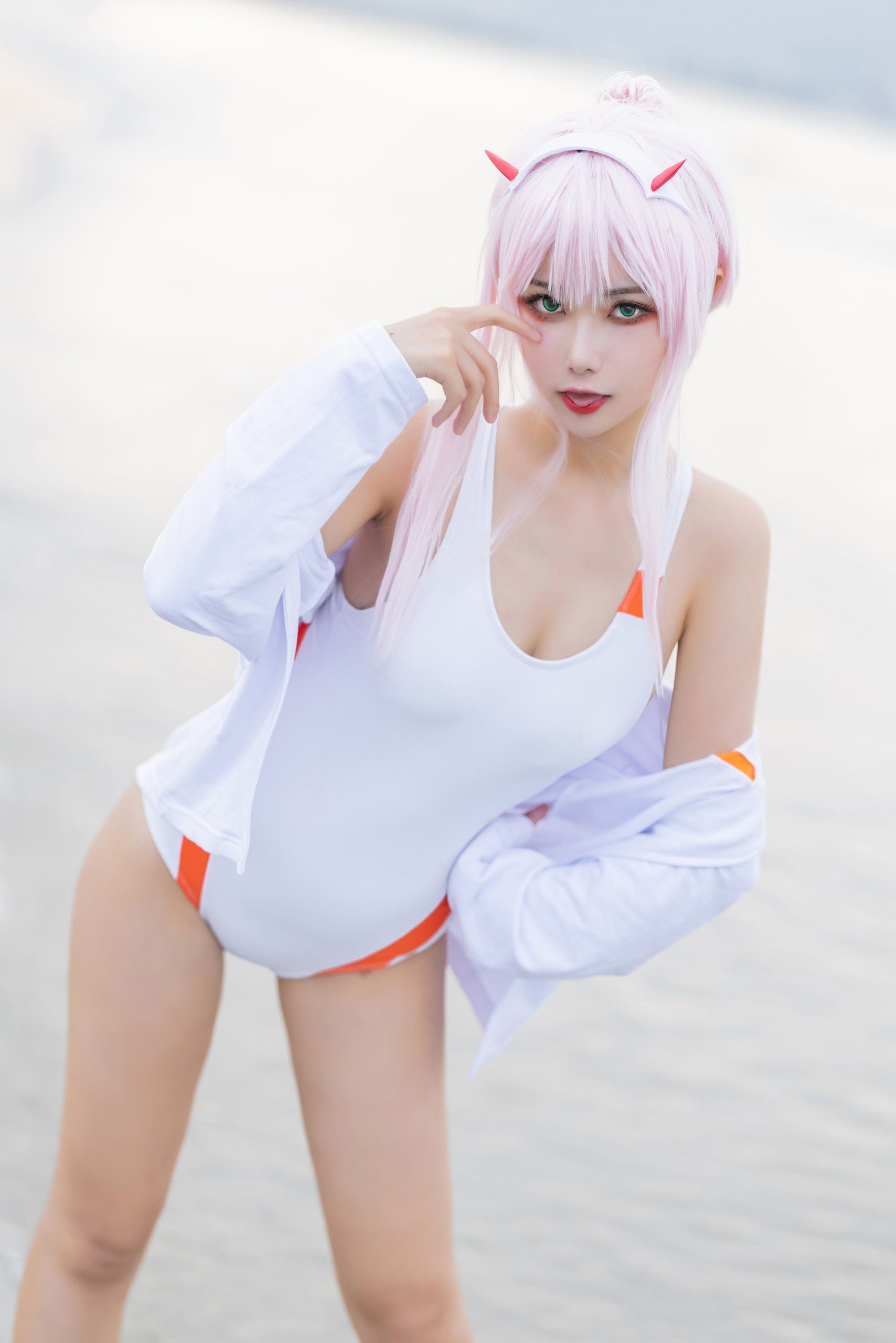 图片[15]-Momoko葵葵 – DARLING in the FRANXX 泳装[20P] – 速更版-美库