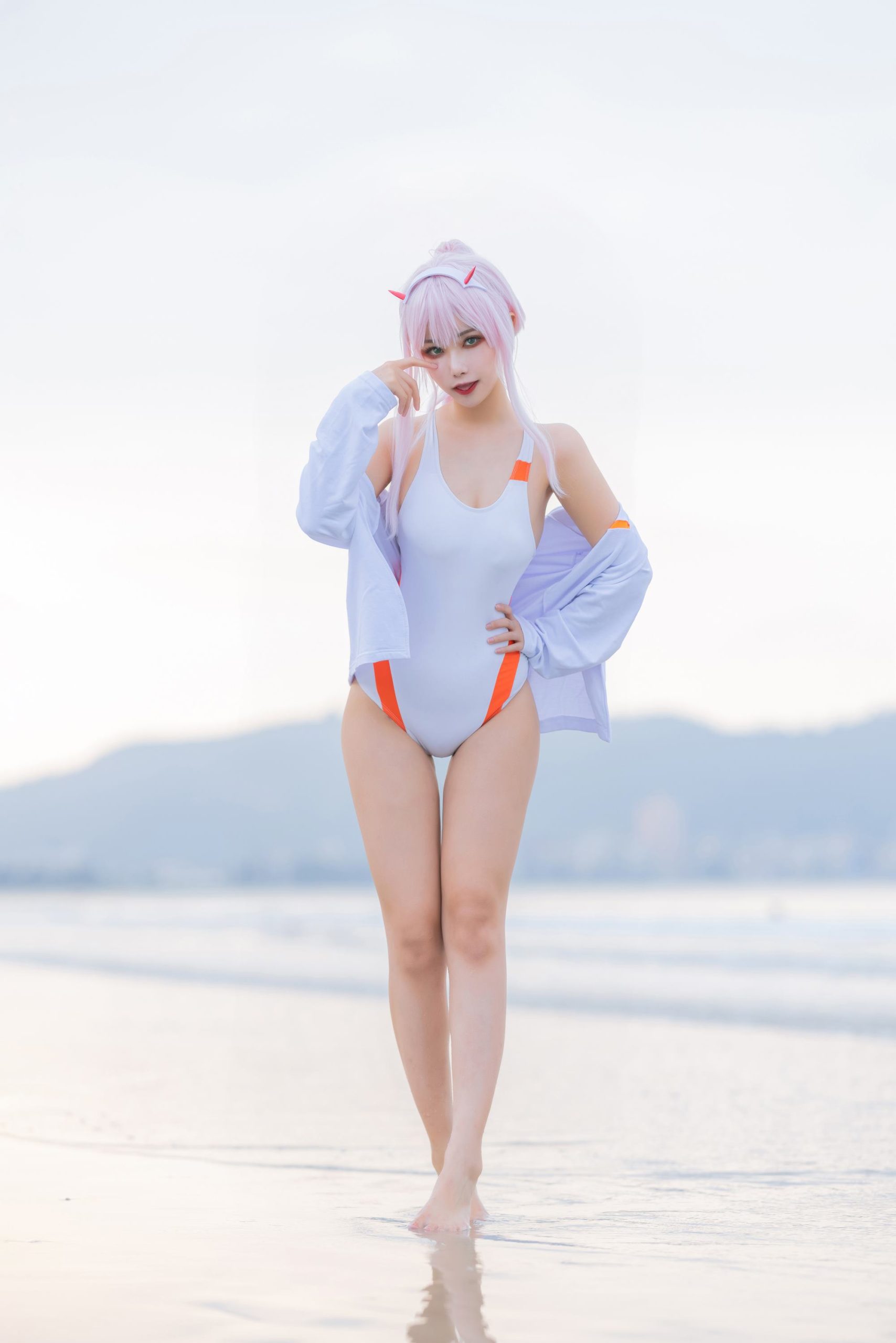 图片[16]-Momoko葵葵 – DARLING in the FRANXX 泳装[20P] – 速更版-美库