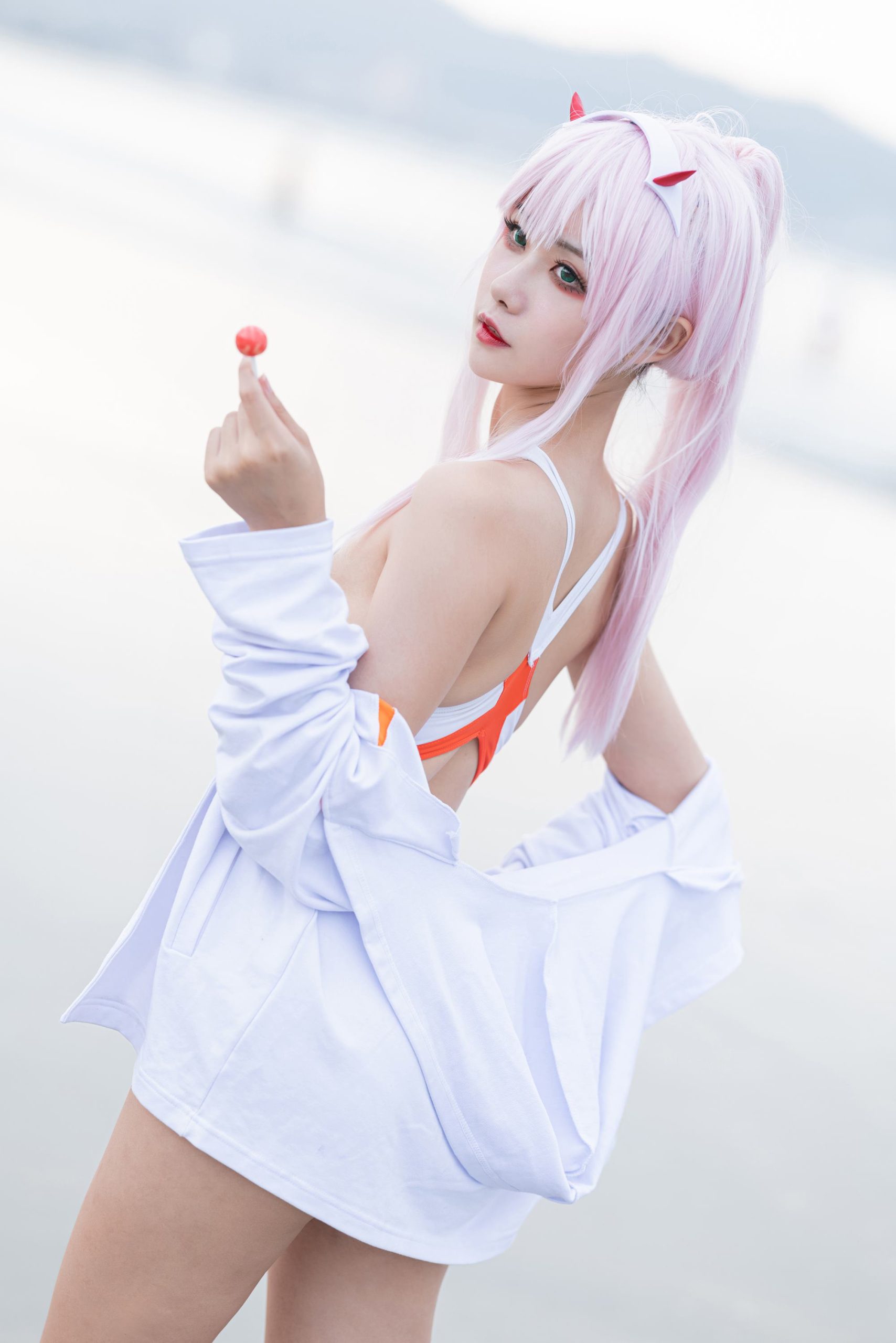 图片[17]-Momoko葵葵 – DARLING in the FRANXX 泳装[20P] – 速更版-美库