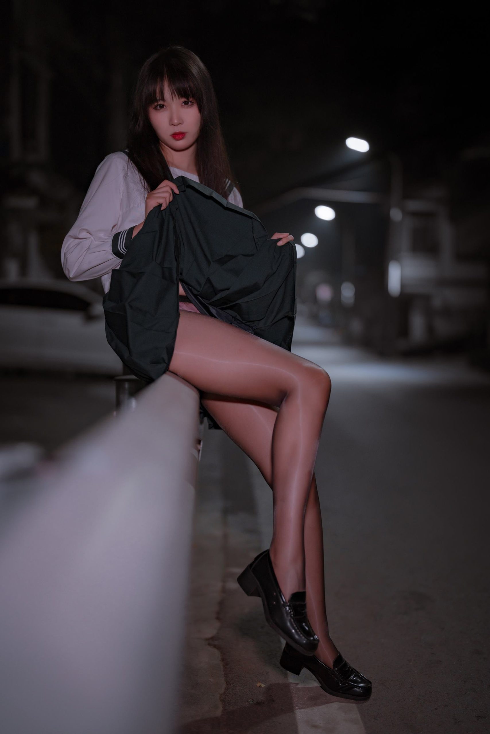 图片[13]-轩萧学姐 – 公路JK[21P] – 速更版-美库