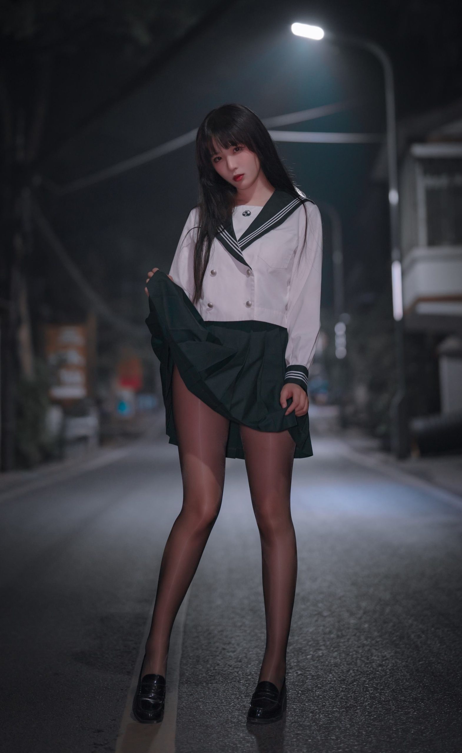 图片[14]-轩萧学姐 – 公路JK[21P] – 速更版-美库