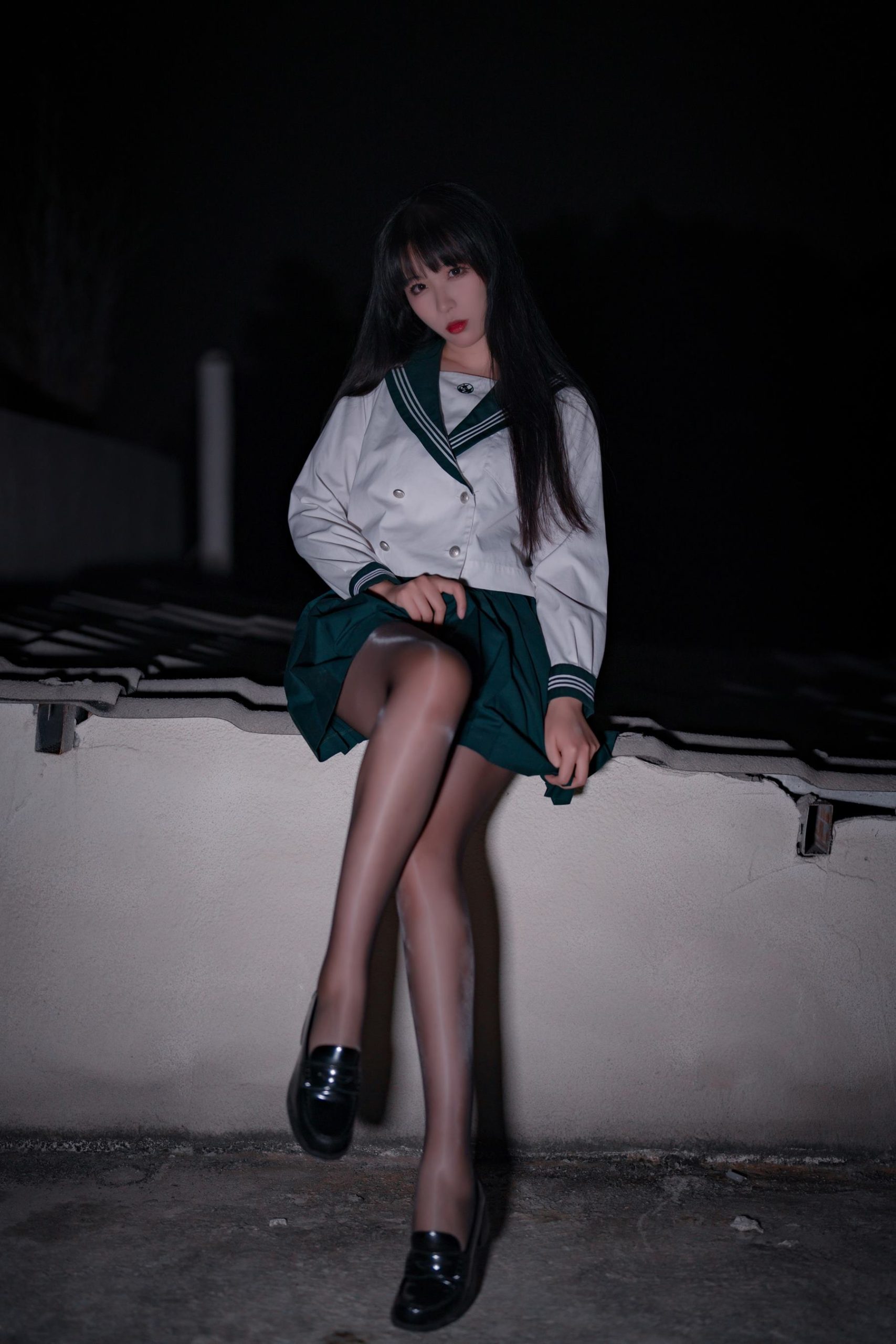 图片[18]-轩萧学姐 – 公路JK[21P] – 速更版-美库