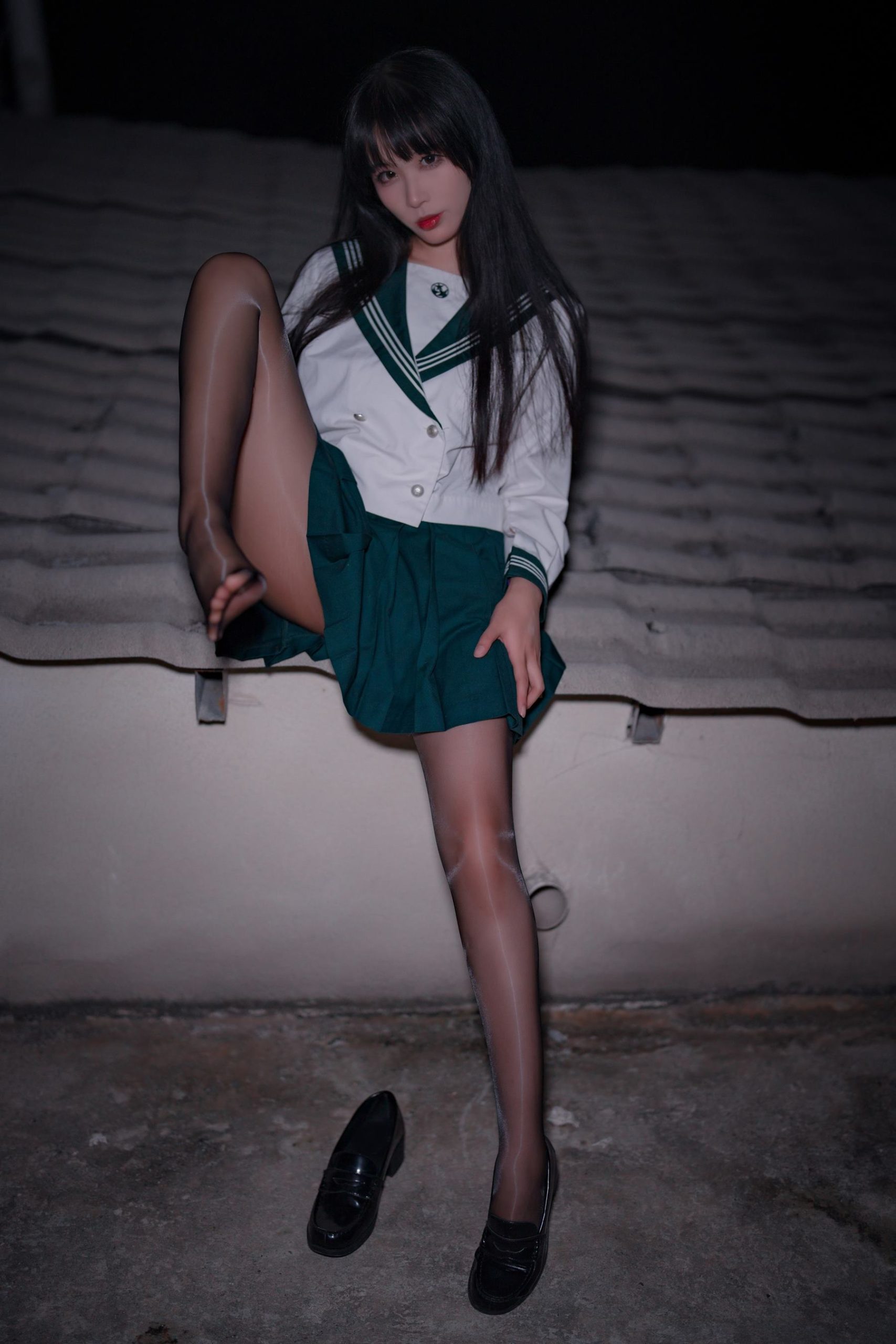 图片[19]-轩萧学姐 – 公路JK[21P] – 速更版-美库