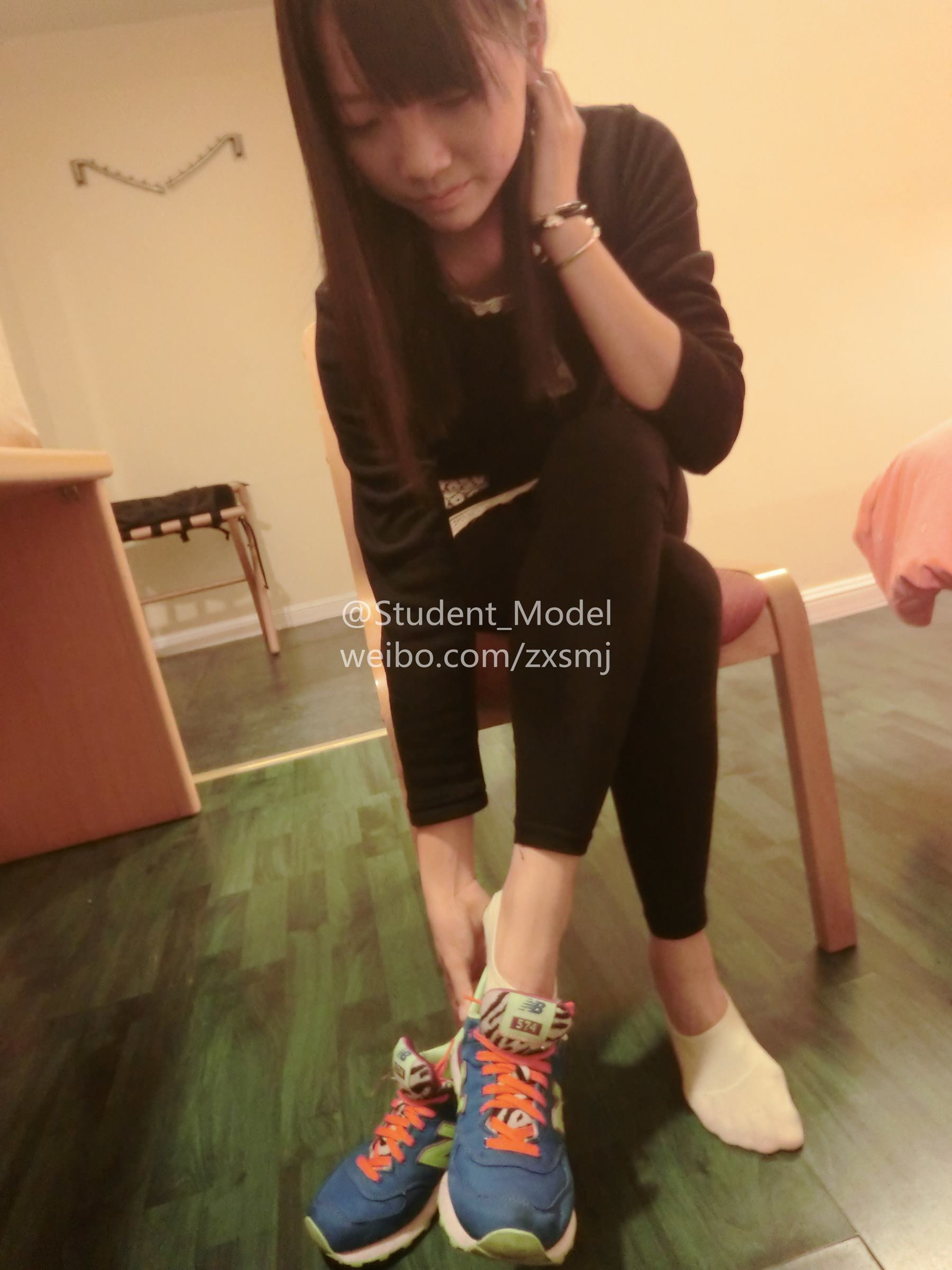 图片[45]-students学生美腿每足 020 茗茗 [50P] – 速更版-美库