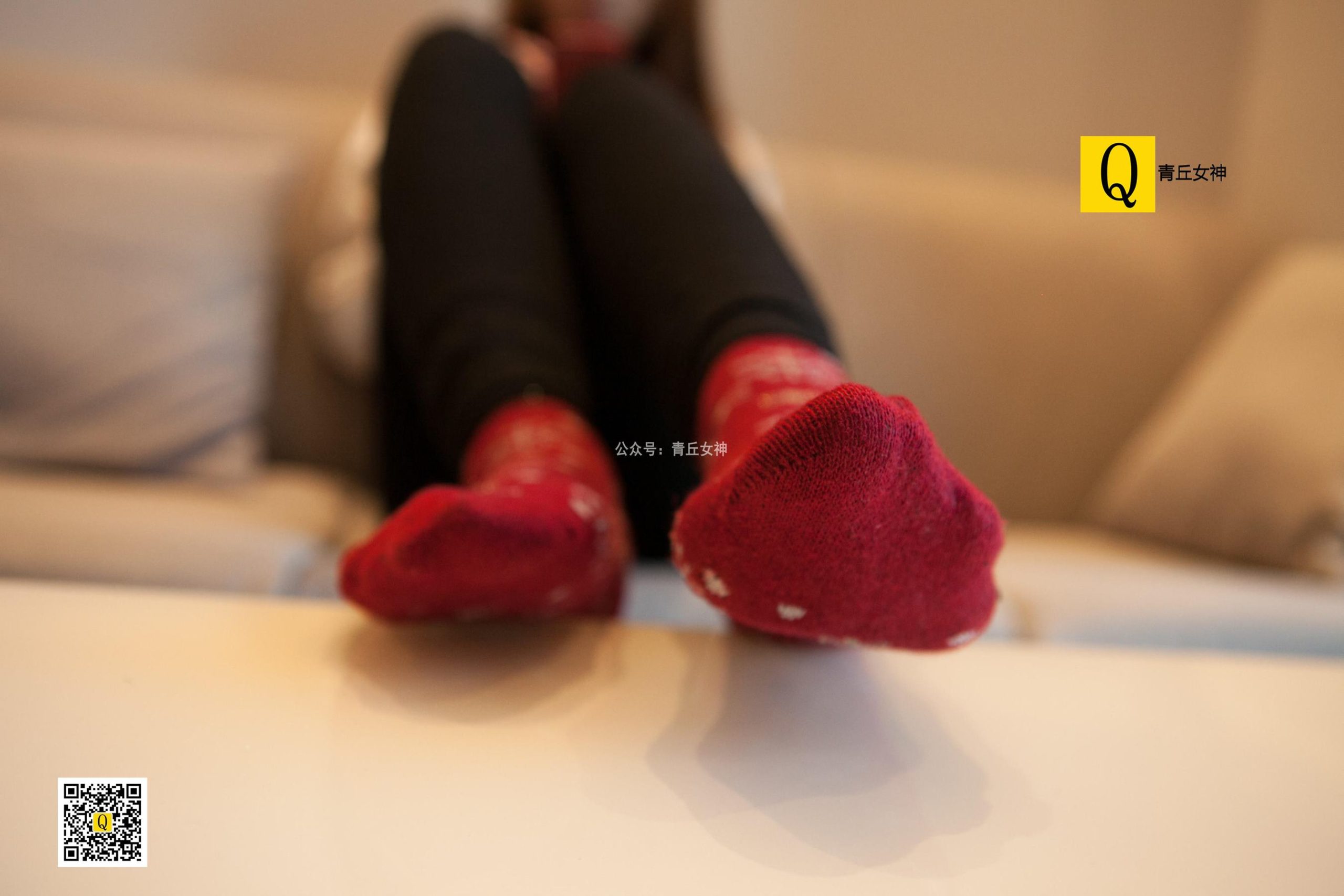 图片[14]-[青丘女神] 082 2017.12.24 秋秋 居家棉袜过圣诞 [66P] – 速更版-美库