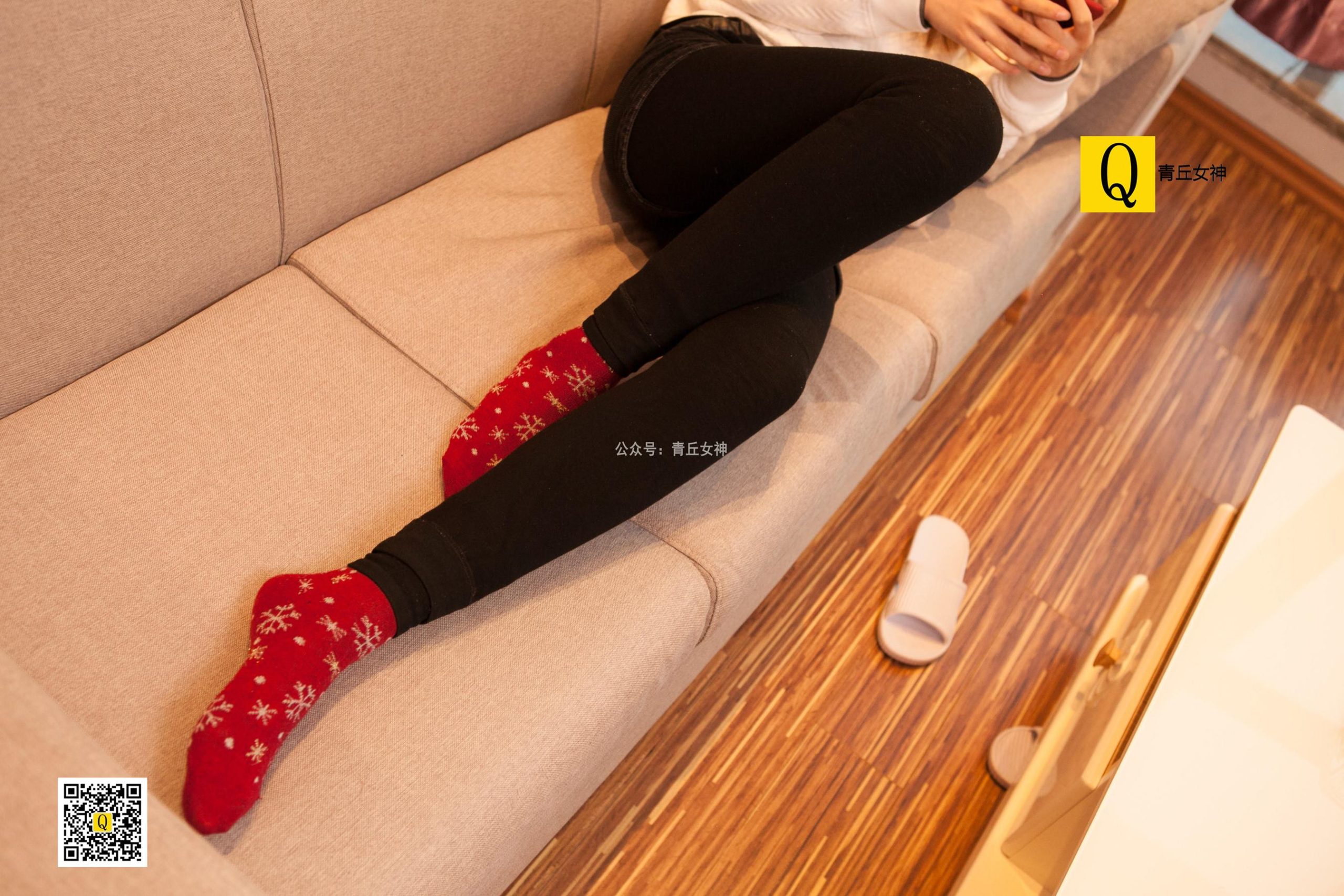 图片[29]-[青丘女神] 082 2017.12.24 秋秋 居家棉袜过圣诞 [66P] – 速更版-美库
