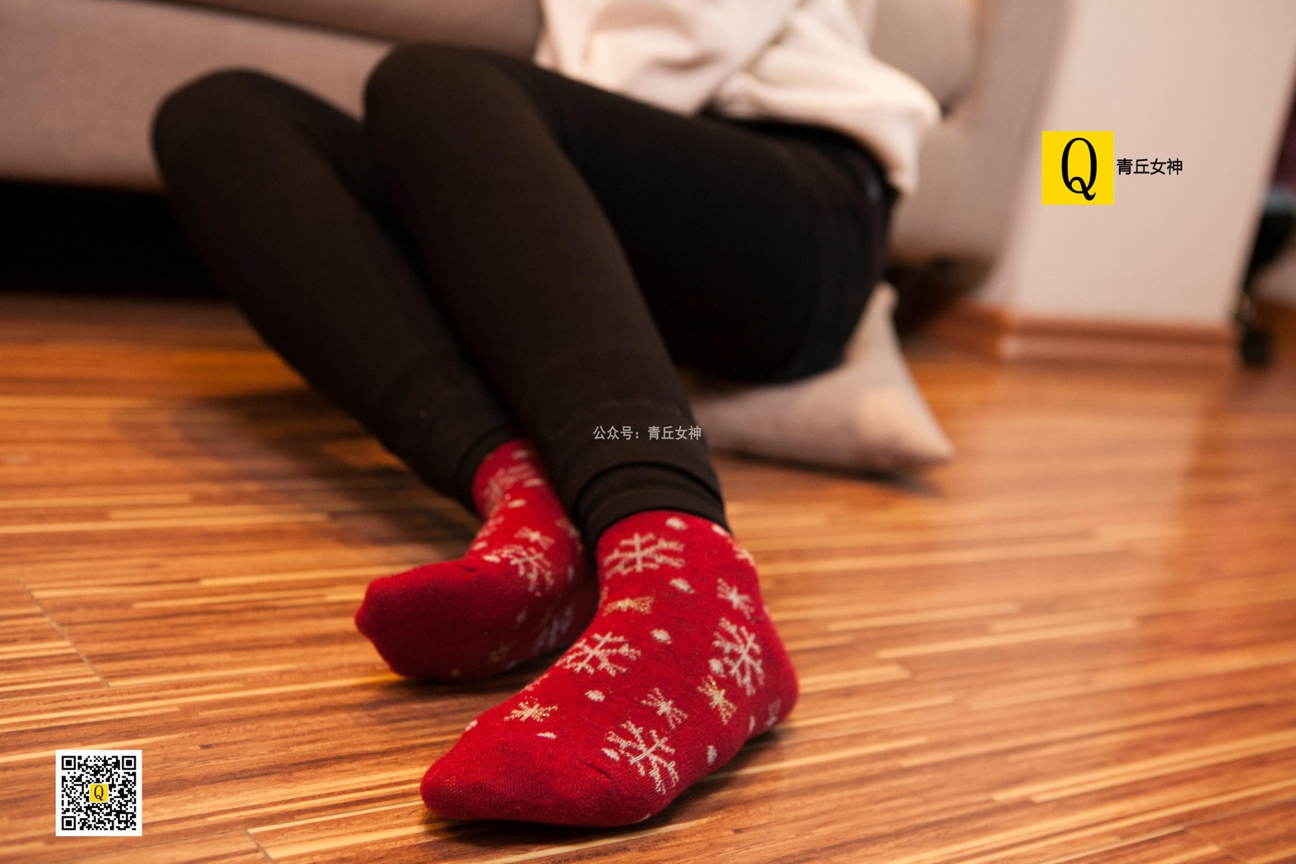 图片[33]-[青丘女神] 082 2017.12.24 秋秋 居家棉袜过圣诞 [66P] – 速更版-美库