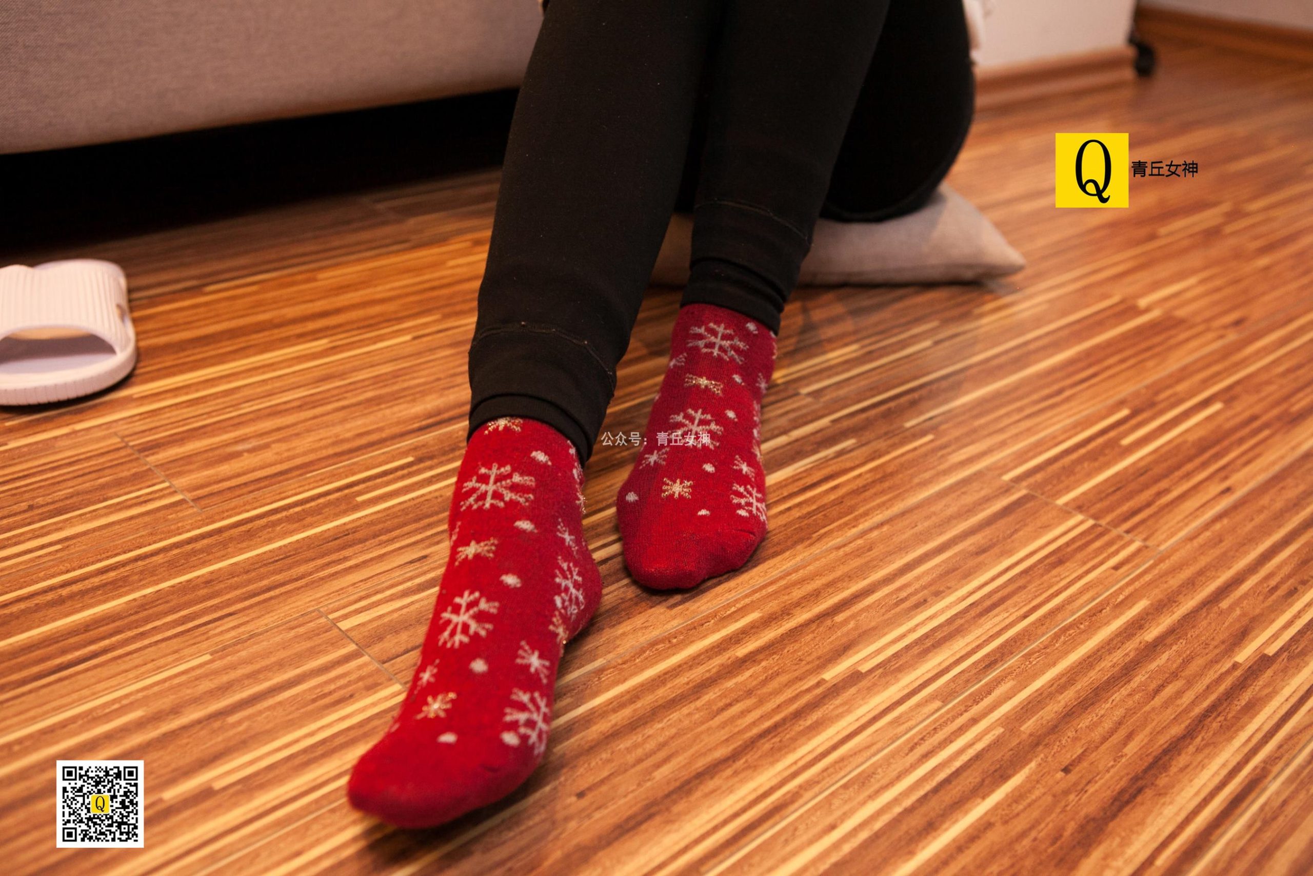 图片[38]-[青丘女神] 082 2017.12.24 秋秋 居家棉袜过圣诞 [66P] – 速更版-美库