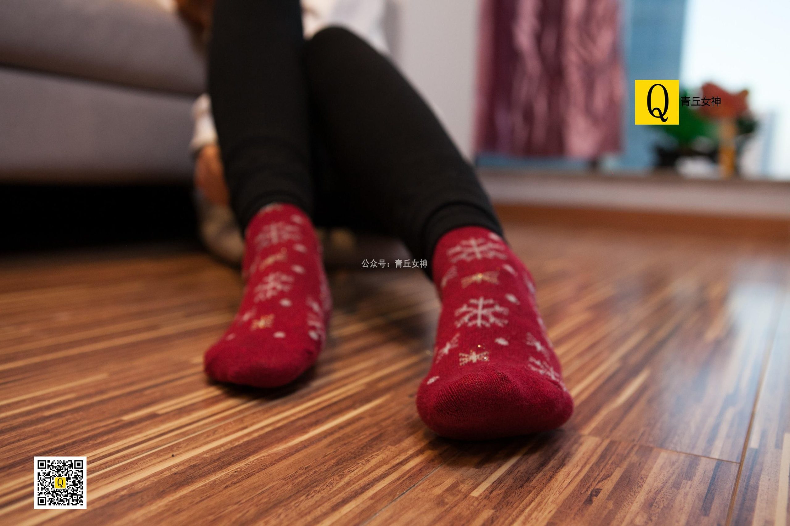 图片[42]-[青丘女神] 082 2017.12.24 秋秋 居家棉袜过圣诞 [66P] – 速更版-美库