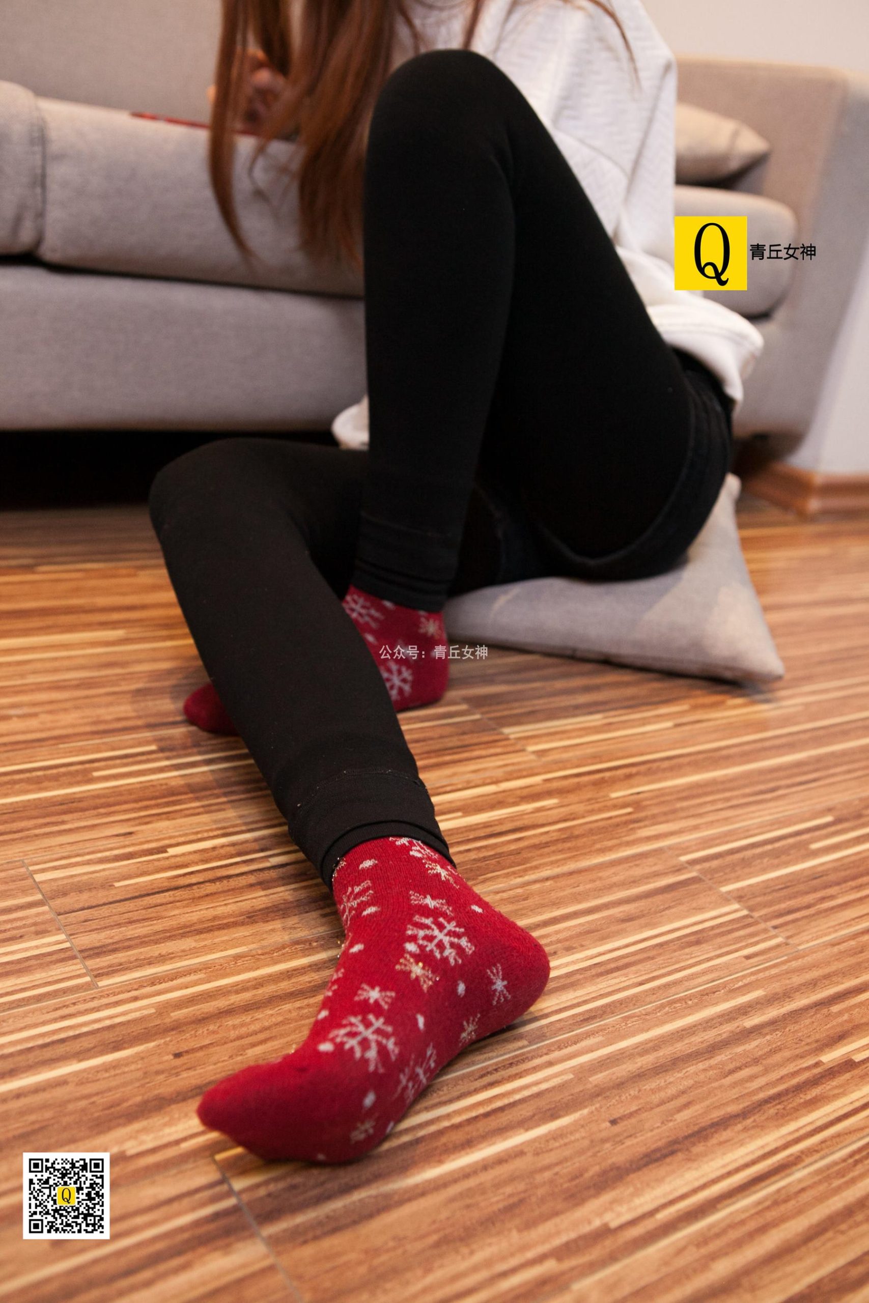 图片[44]-[青丘女神] 082 2017.12.24 秋秋 居家棉袜过圣诞 [66P] – 速更版-美库
