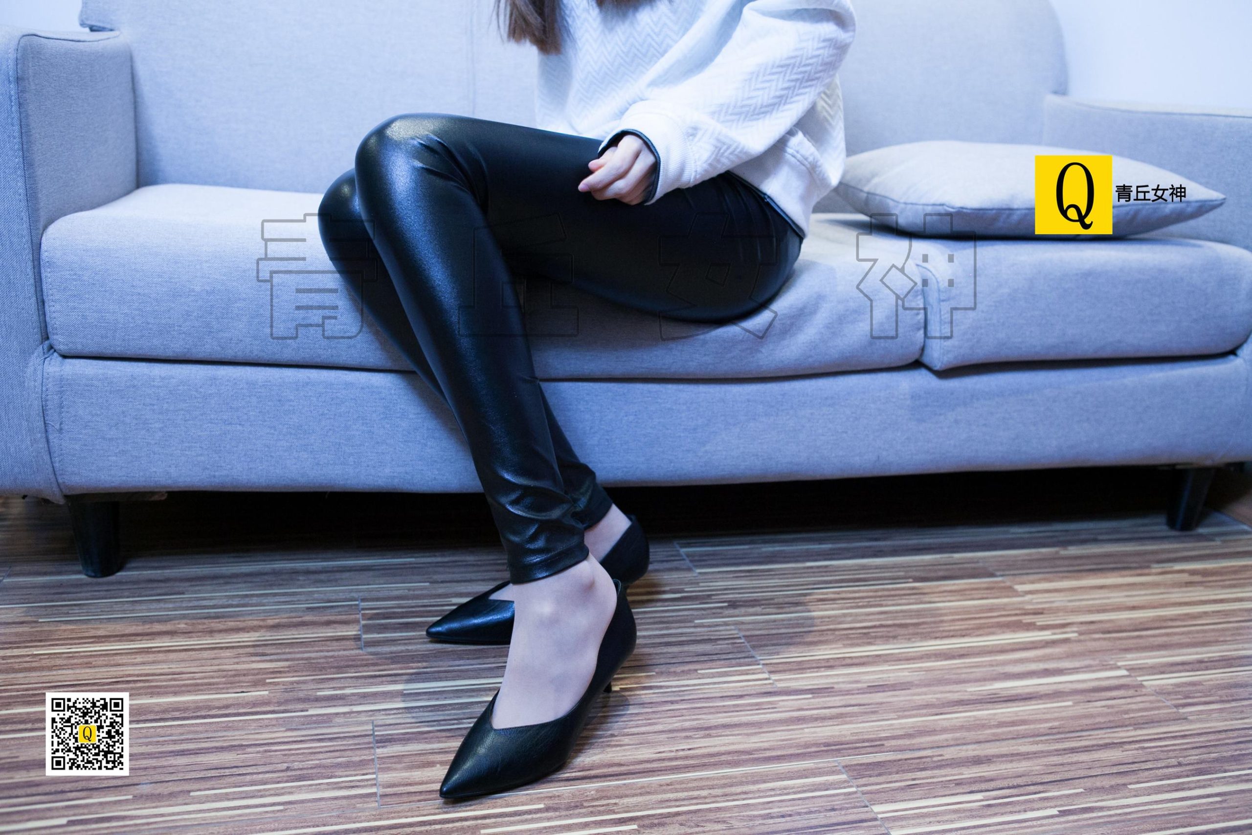 图片[14]-[青丘女神] 084 2017.12.29 秋秋 卧槽！皮裤！ [75P] – 速更版-美库