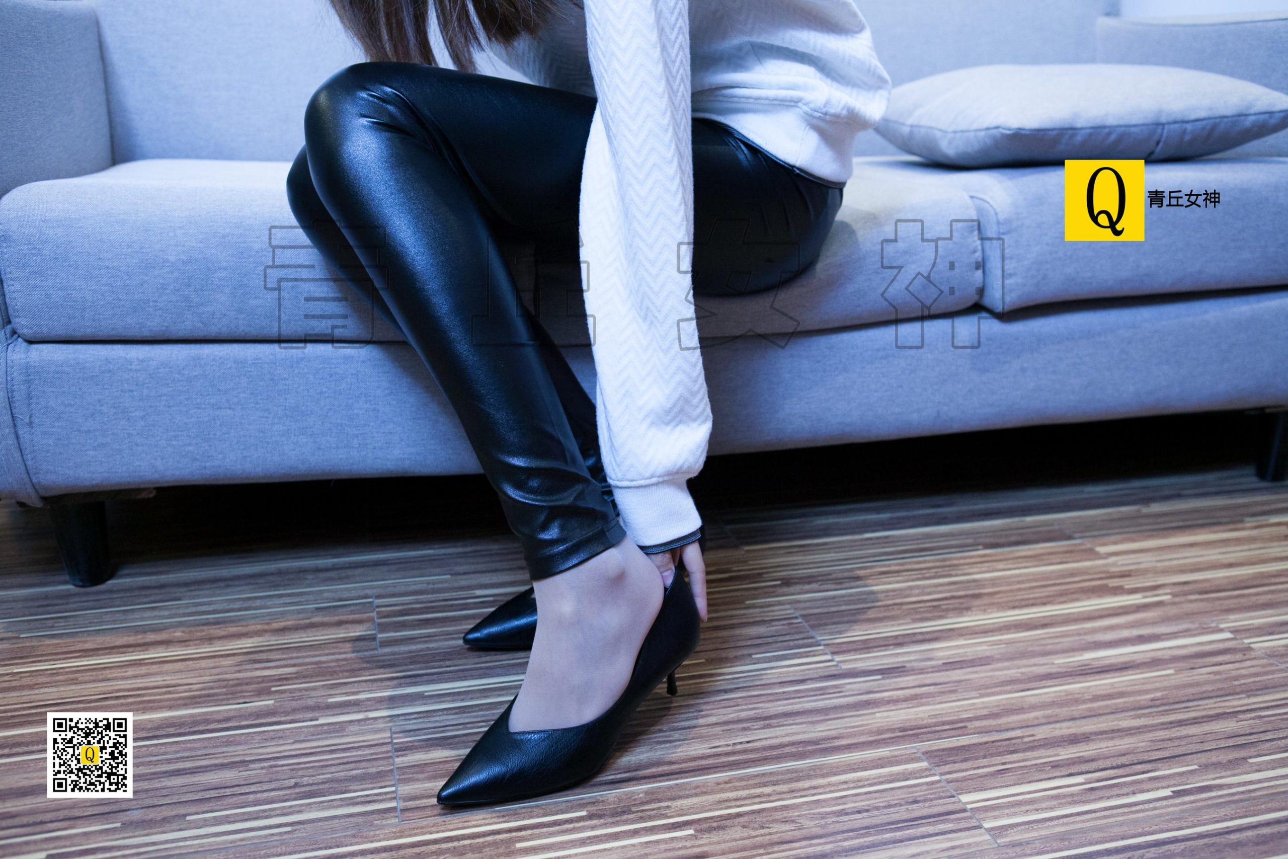 图片[15]-[青丘女神] 084 2017.12.29 秋秋 卧槽！皮裤！ [75P] – 速更版-美库