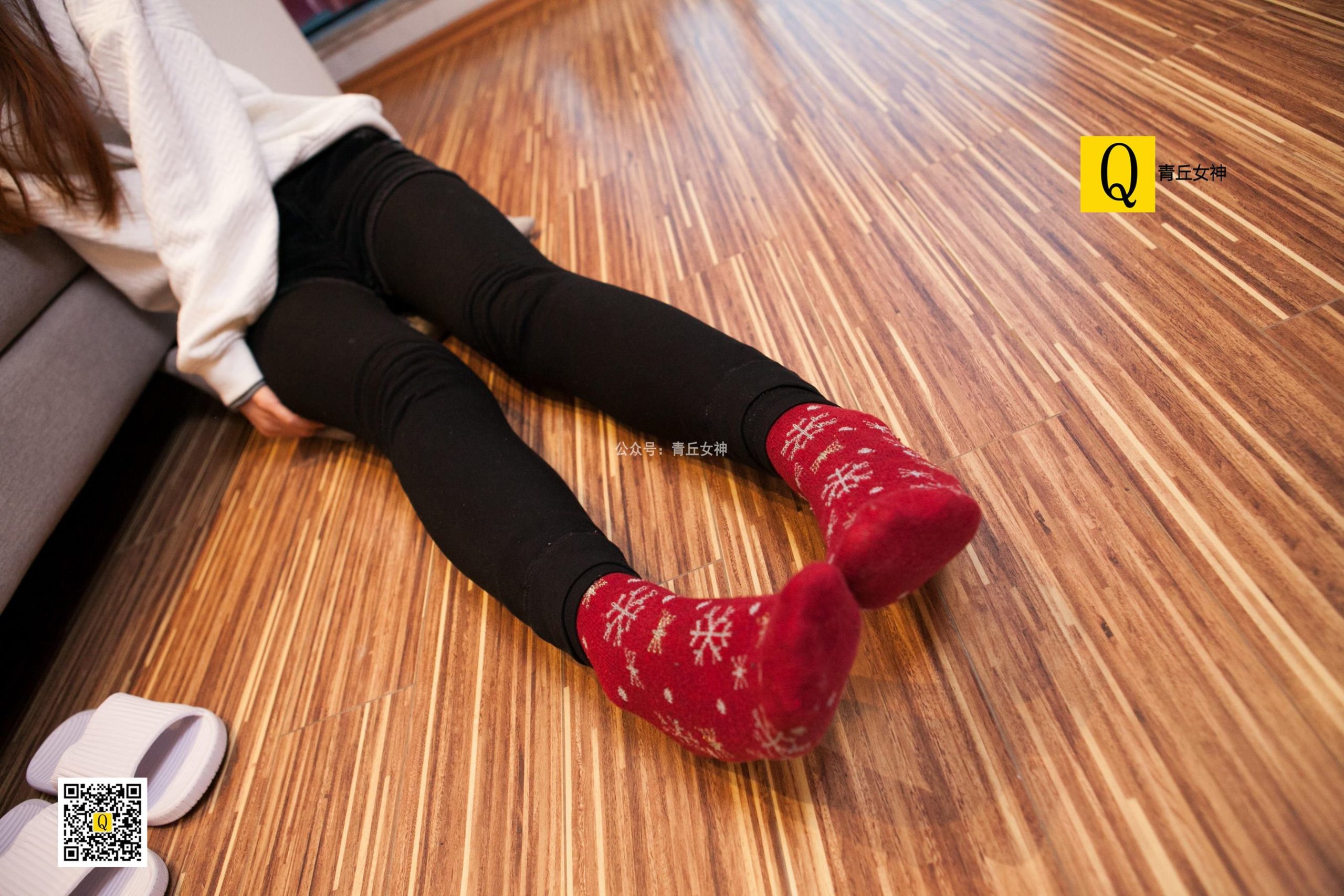 图片[49]-[青丘女神] 082 2017.12.24 秋秋 居家棉袜过圣诞 [66P] – 速更版-美库