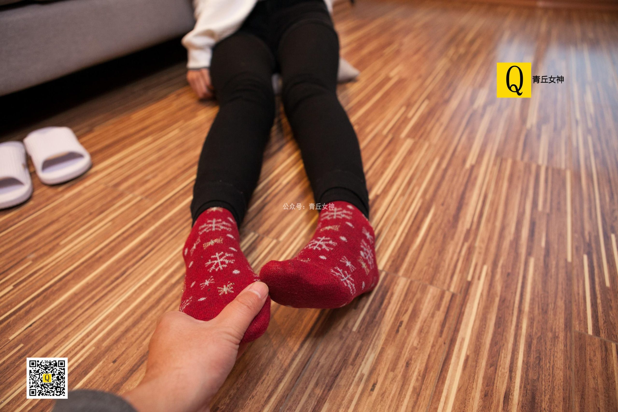 图片[50]-[青丘女神] 082 2017.12.24 秋秋 居家棉袜过圣诞 [66P] – 速更版-美库