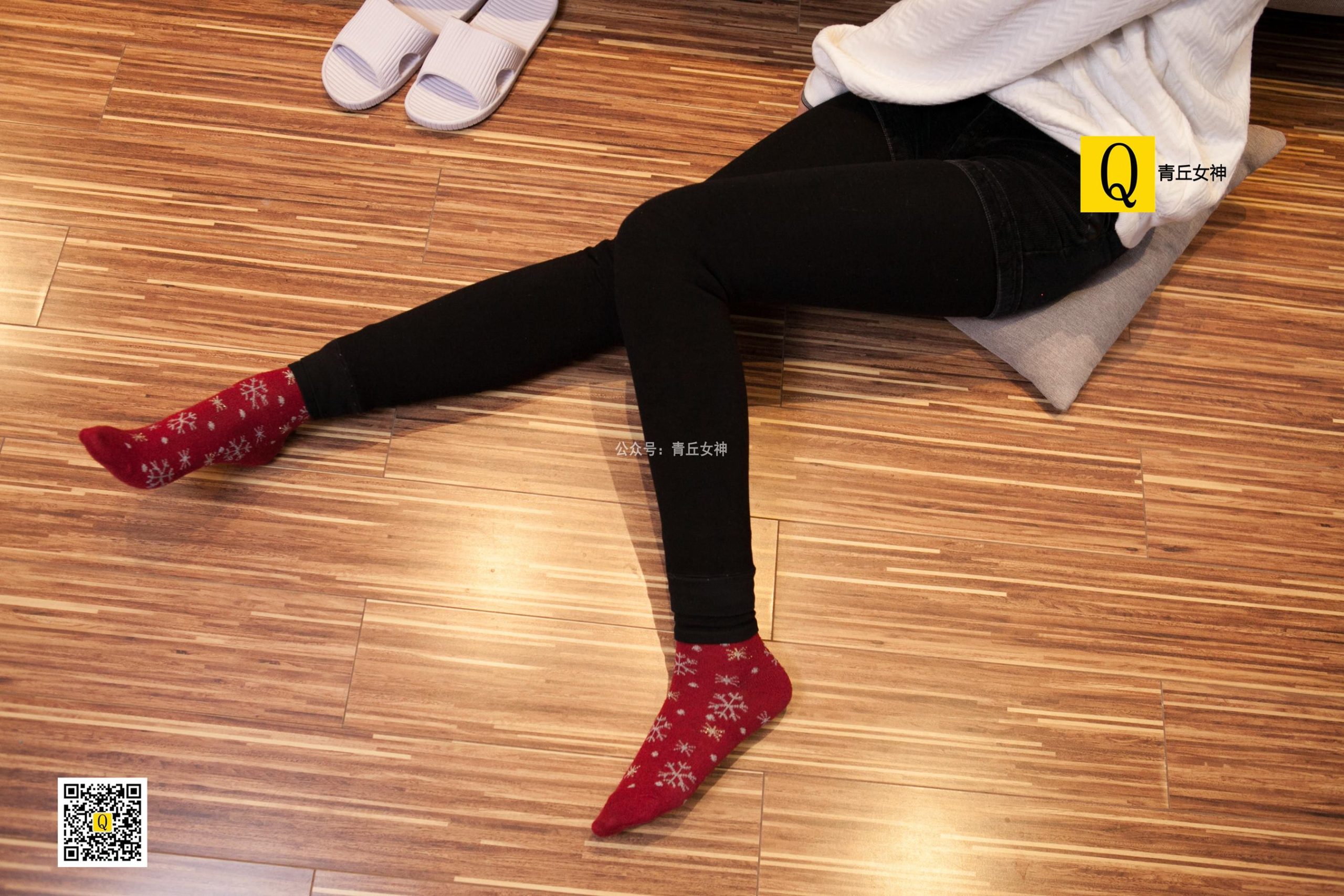 图片[53]-[青丘女神] 082 2017.12.24 秋秋 居家棉袜过圣诞 [66P] – 速更版-美库
