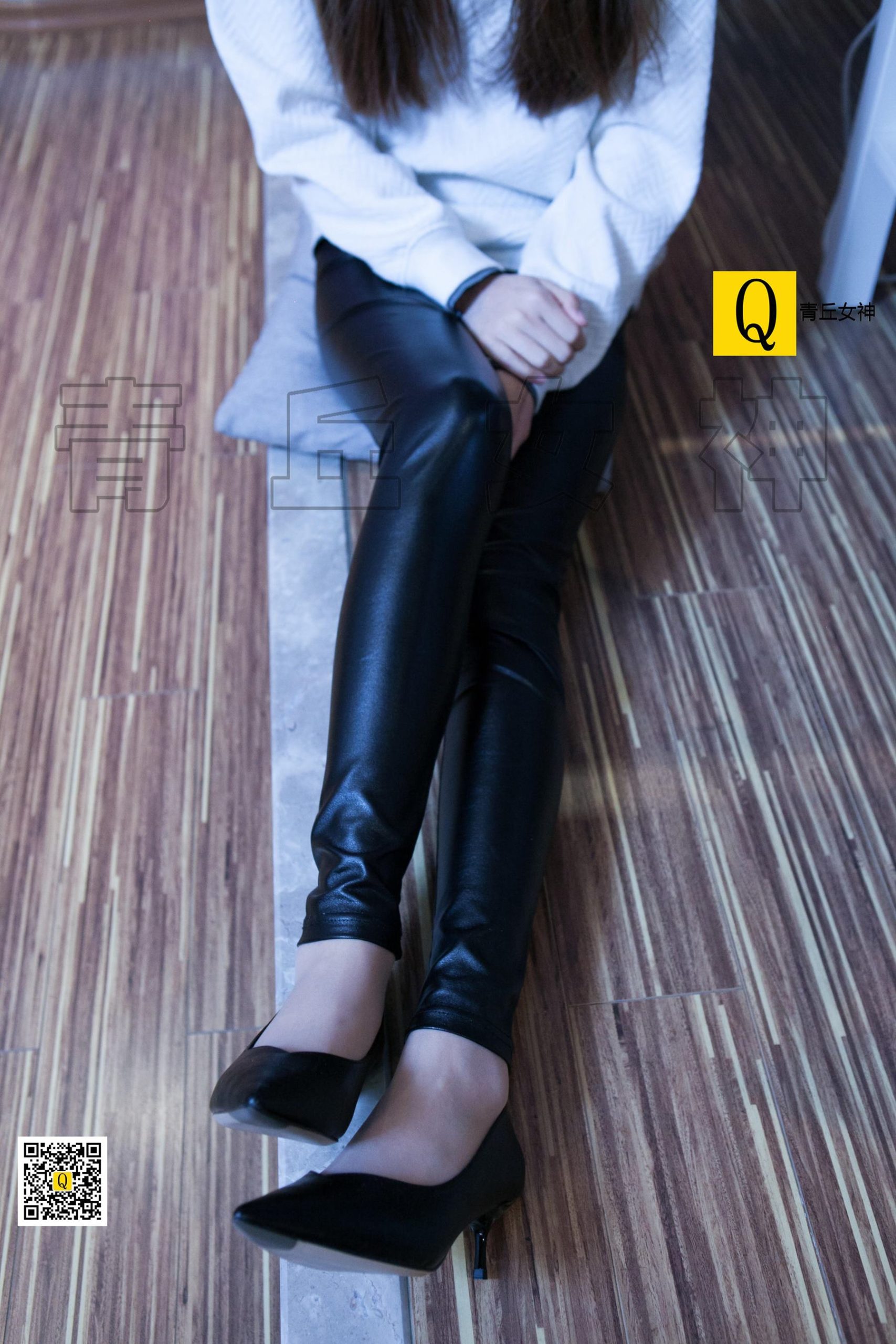 图片[22]-[青丘女神] 084 2017.12.29 秋秋 卧槽！皮裤！ [75P] – 速更版-美库