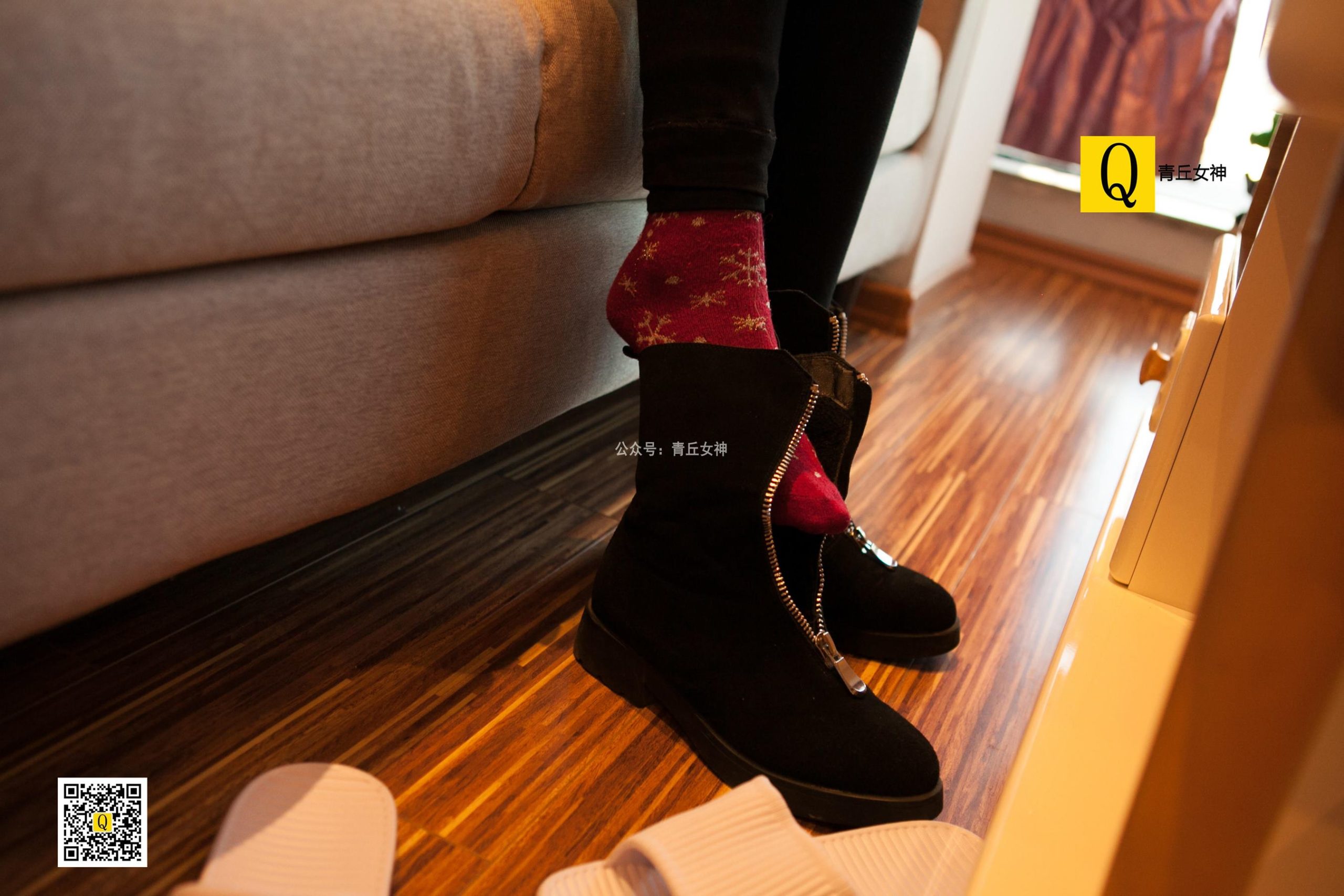 图片[64]-[青丘女神] 082 2017.12.24 秋秋 居家棉袜过圣诞 [66P] – 速更版-美库