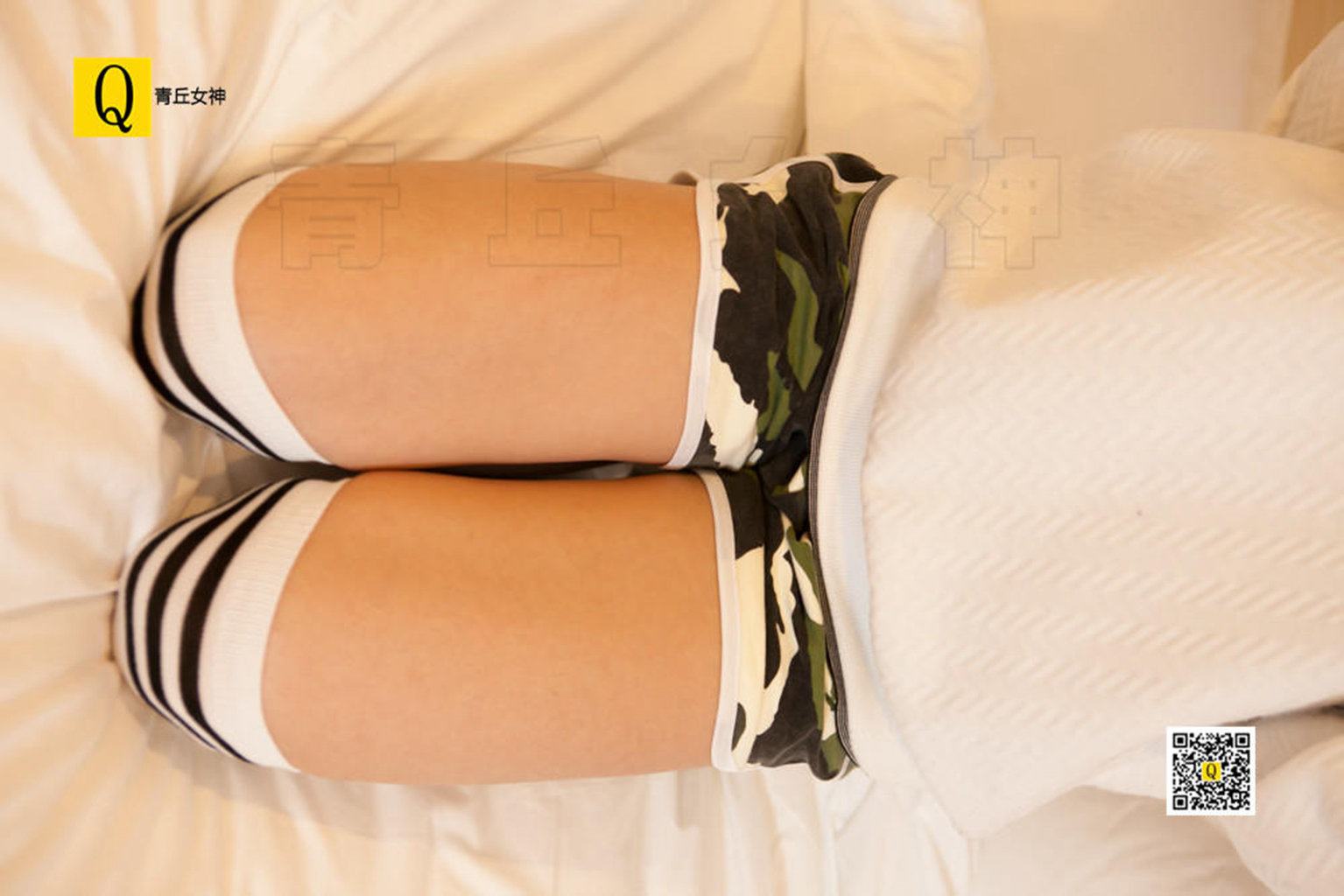 图片[78]-[青丘女神] 085 2018.01.01 秋秋 迷彩短裤 [98P] – 速更版-美库