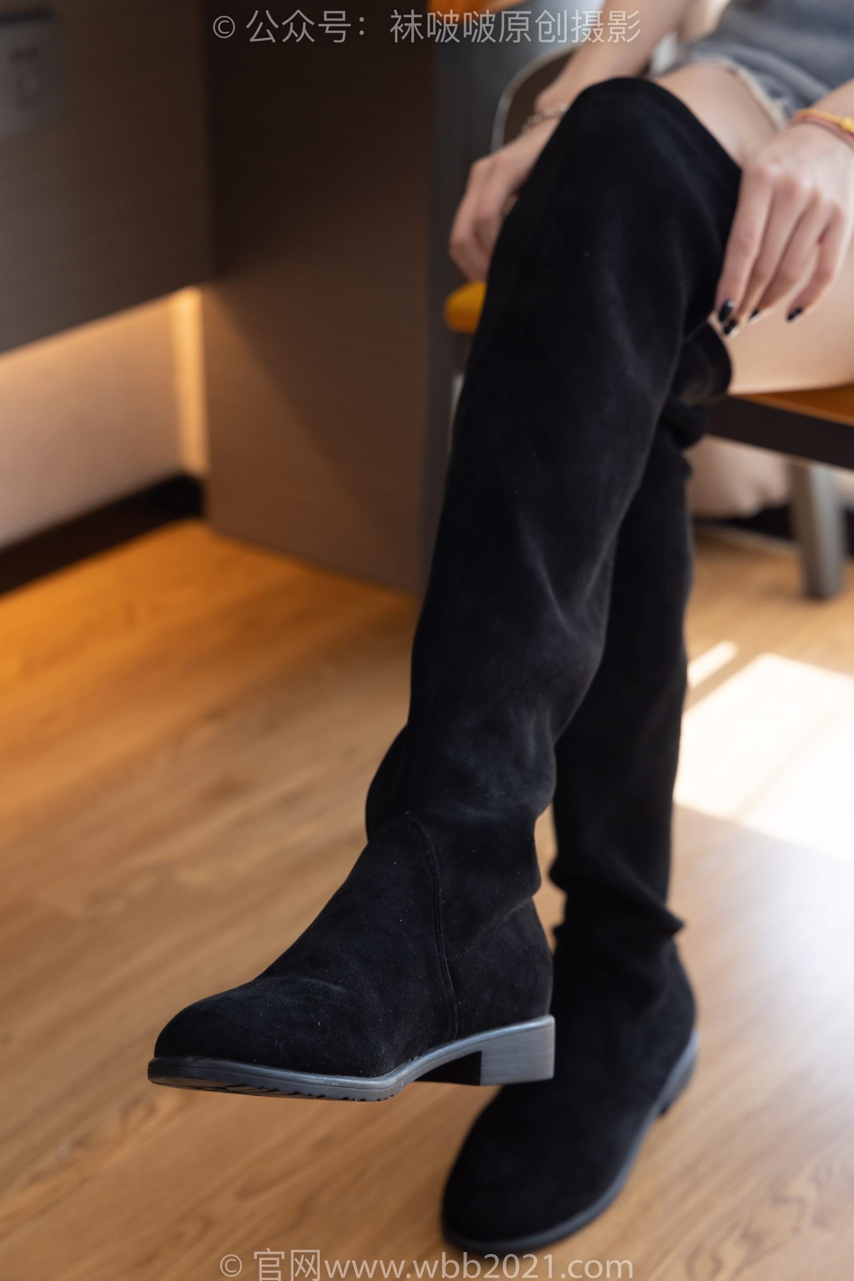 图片[11]-[BoBoSocks袜啵啵]NO.291 稚予-长靴、板鞋、白棉袜、黑棉袜、裸足[145P] – 速更版-美库