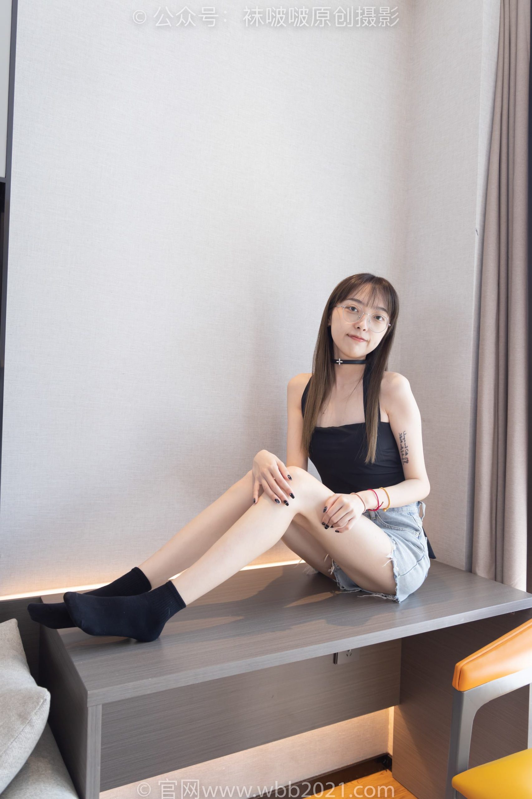 图片[28]-[BoBoSocks袜啵啵]NO.291 稚予-长靴、板鞋、白棉袜、黑棉袜、裸足[145P] – 速更版-美库