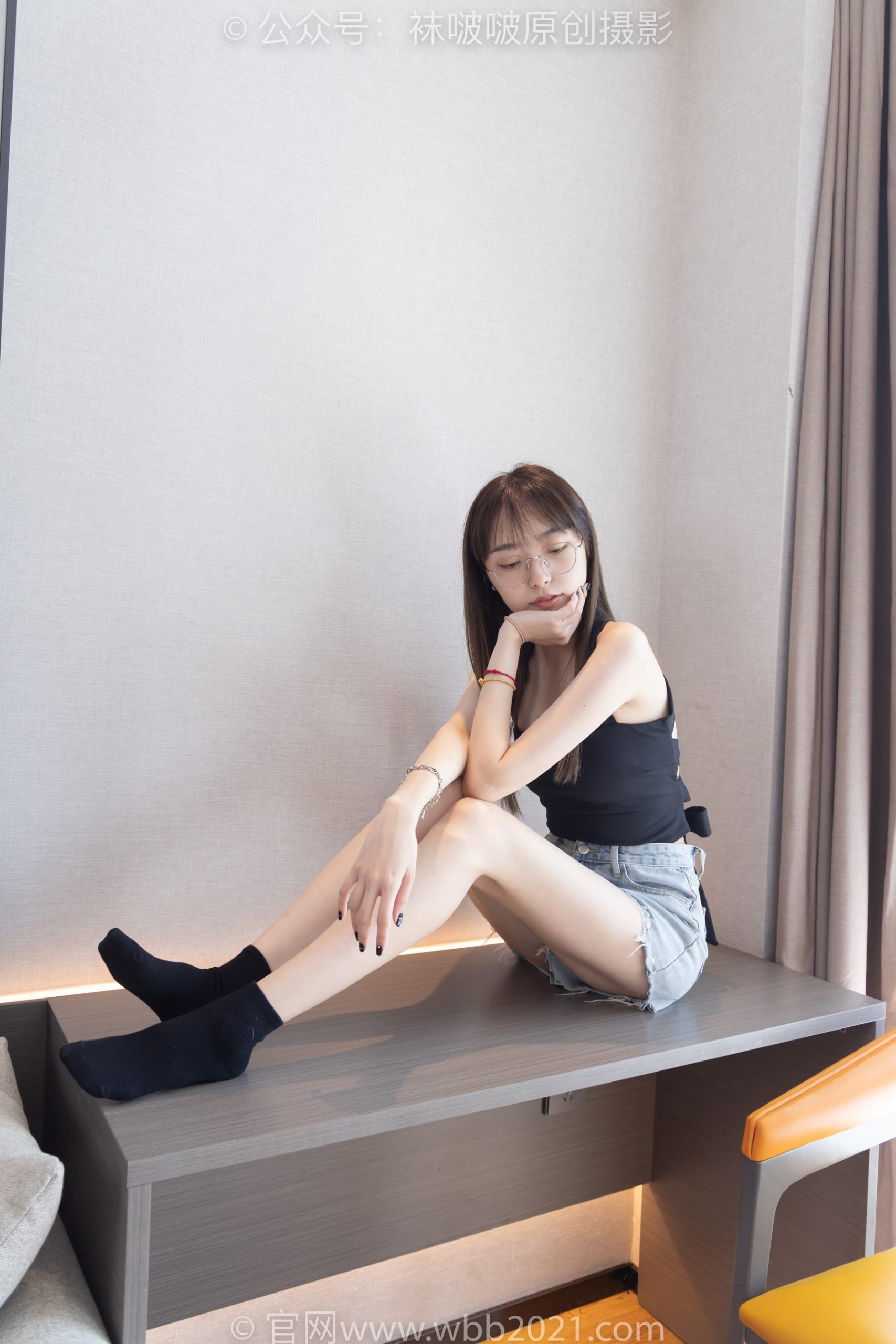 图片[30]-[BoBoSocks袜啵啵]NO.291 稚予-长靴、板鞋、白棉袜、黑棉袜、裸足[145P] – 速更版-美库