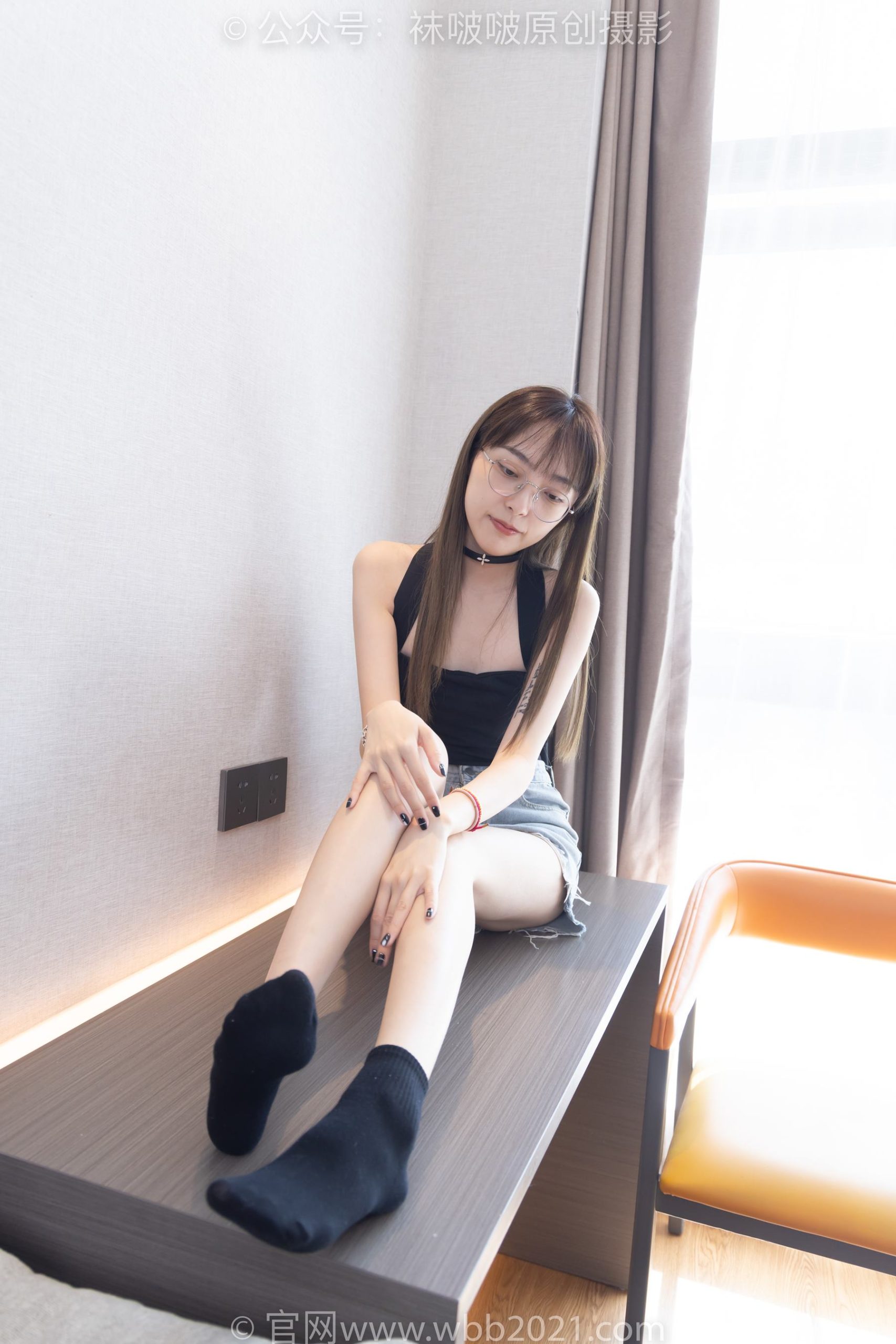 图片[38]-[BoBoSocks袜啵啵]NO.291 稚予-长靴、板鞋、白棉袜、黑棉袜、裸足[145P] – 速更版-美库