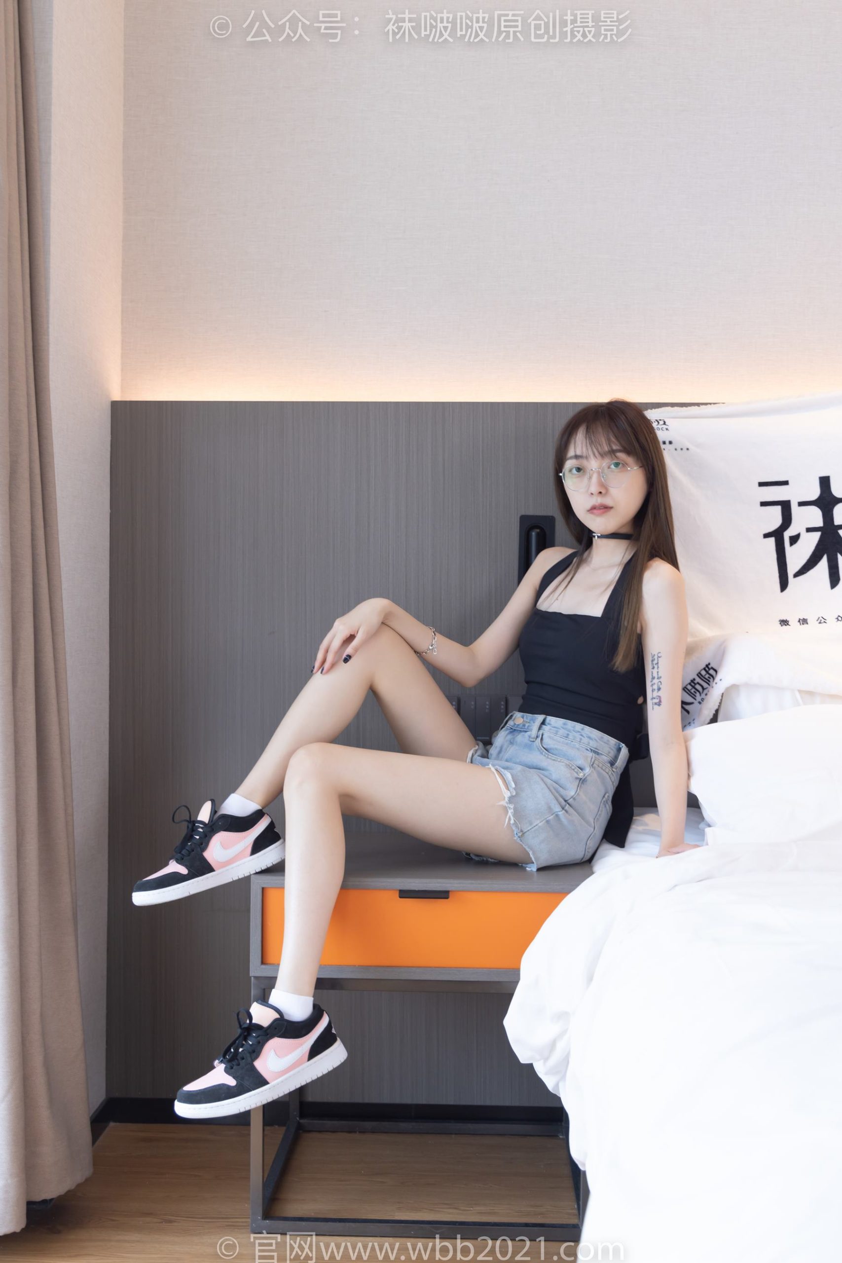 图片[77]-[BoBoSocks袜啵啵]NO.291 稚予-长靴、板鞋、白棉袜、黑棉袜、裸足[145P] – 速更版-美库