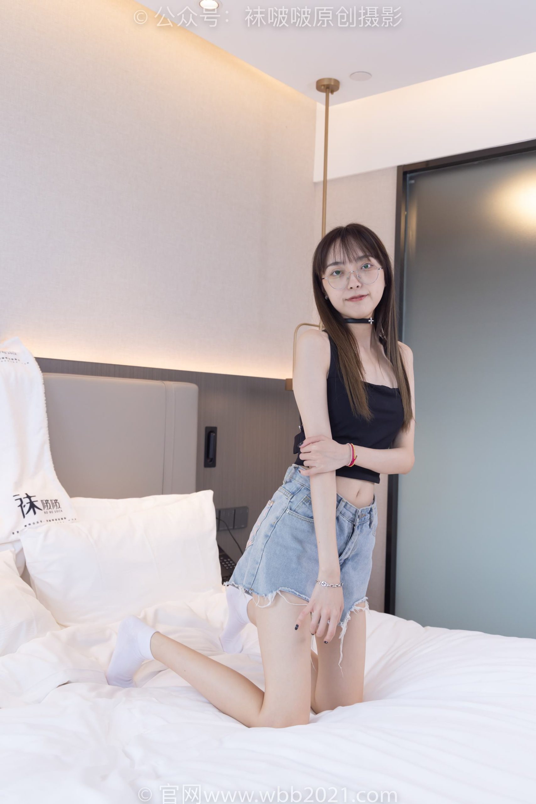 图片[105]-[BoBoSocks袜啵啵]NO.291 稚予-长靴、板鞋、白棉袜、黑棉袜、裸足[145P] – 速更版-美库