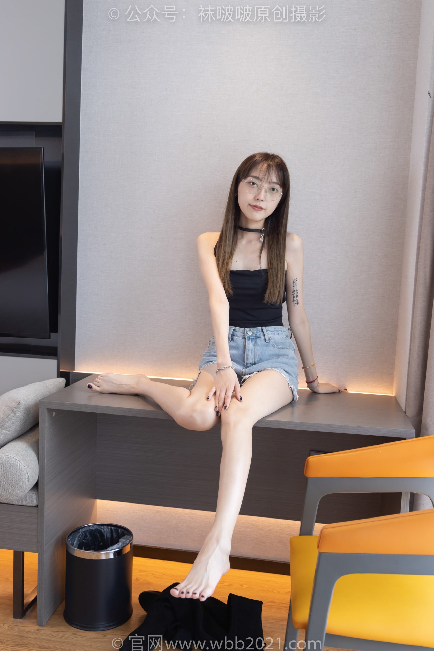 图片[133]-[BoBoSocks袜啵啵]NO.291 稚予-长靴、板鞋、白棉袜、黑棉袜、裸足[145P] – 速更版-美库