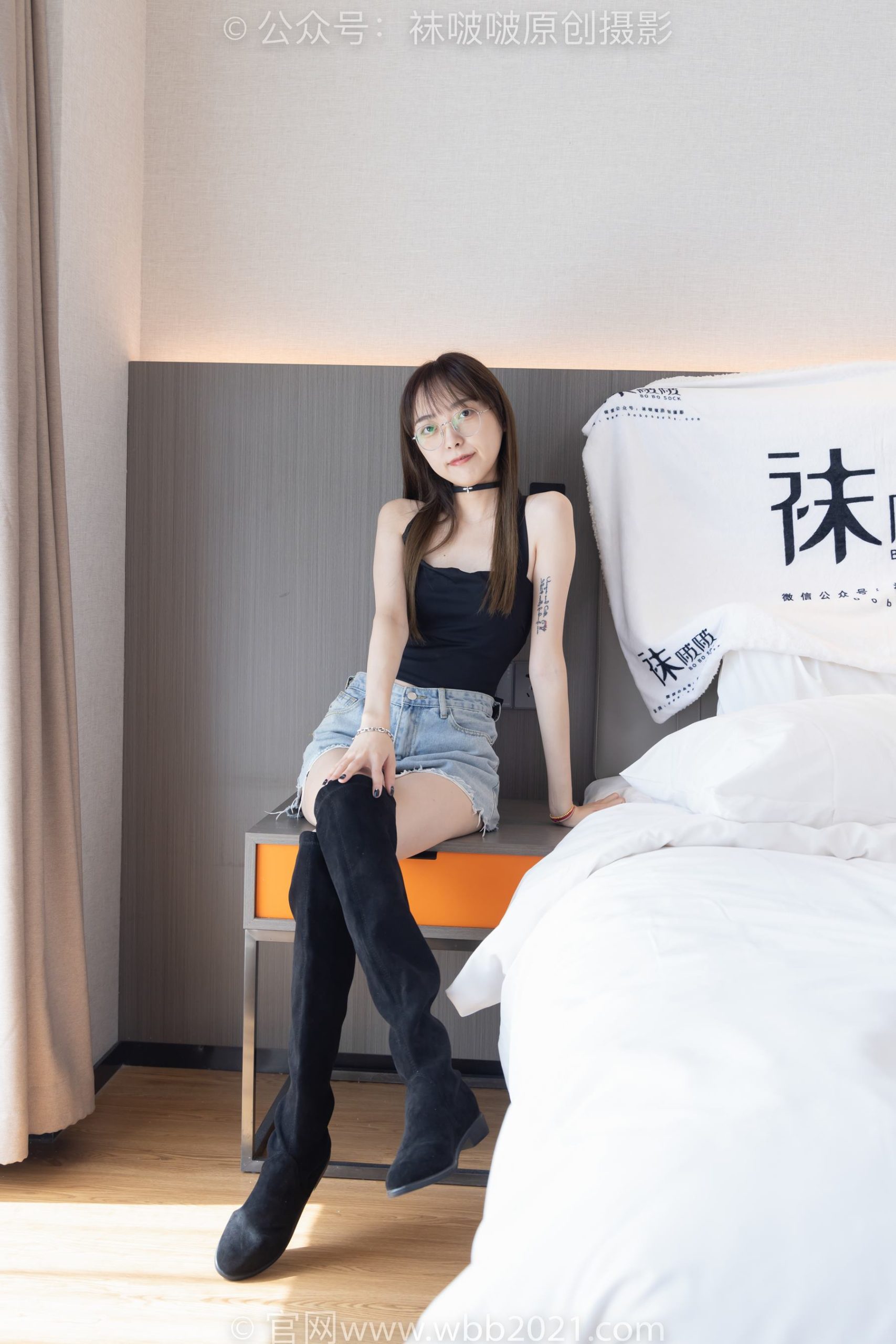 图片[139]-[BoBoSocks袜啵啵]NO.291 稚予-长靴、板鞋、白棉袜、黑棉袜、裸足[145P] – 速更版-美库