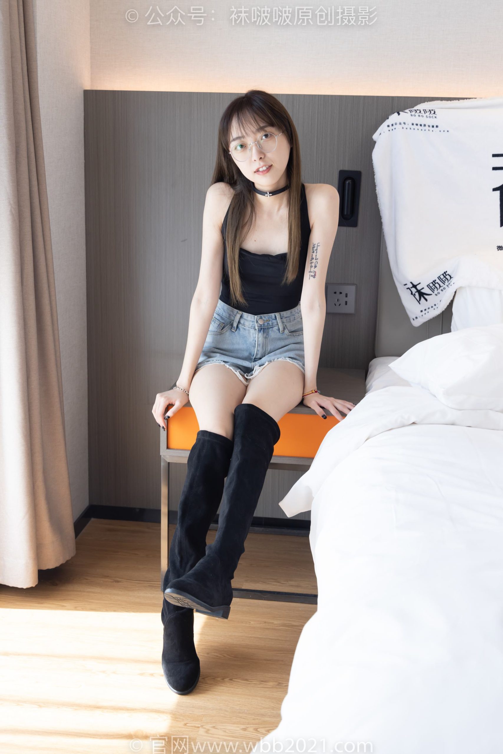 图片[144]-[BoBoSocks袜啵啵]NO.291 稚予-长靴、板鞋、白棉袜、黑棉袜、裸足[145P] – 速更版-美库